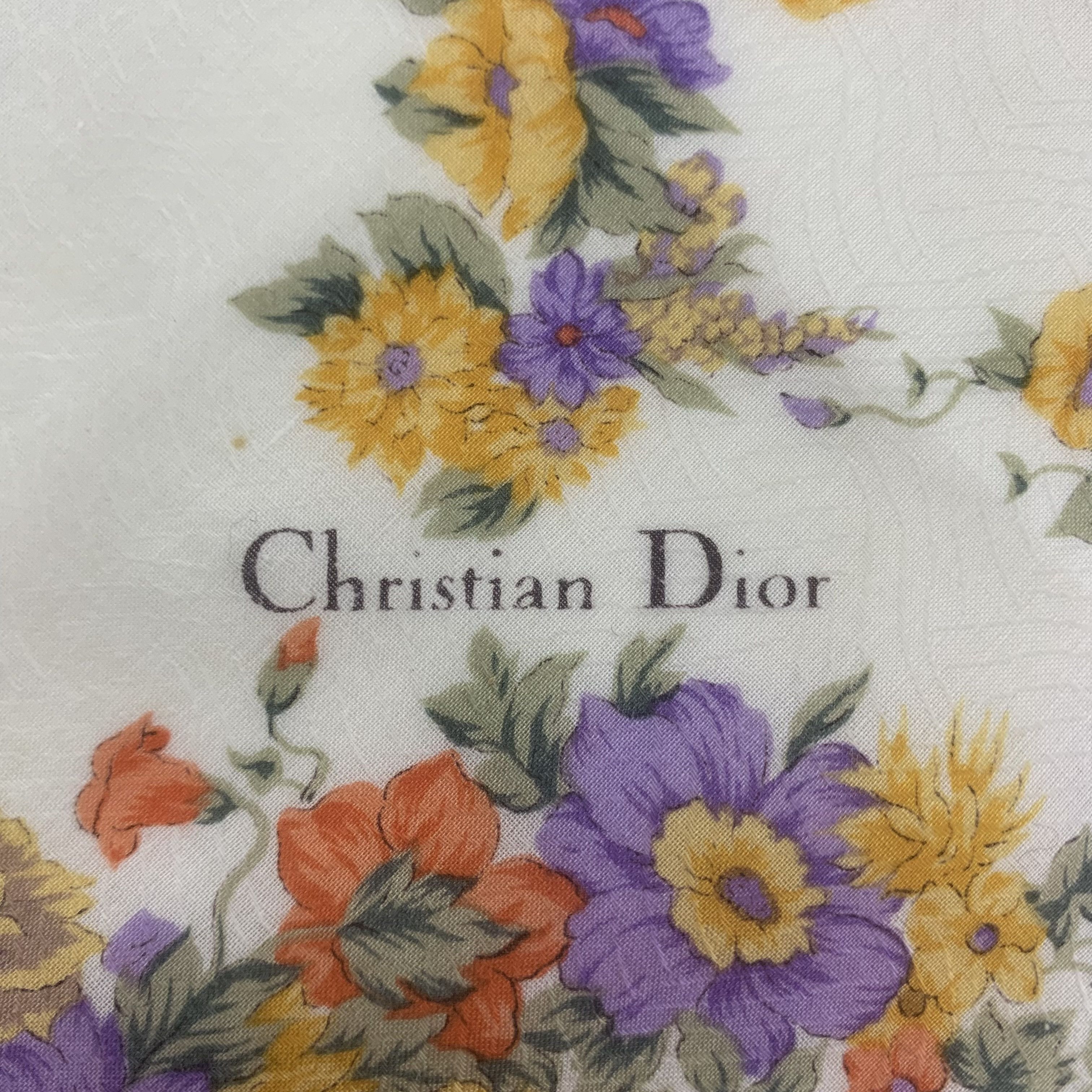 Christian Dior Monsieur Christian Dior Handkerchief Bandana Neckerchief TB3331 Size ONE SIZE - 4 Thumbnail