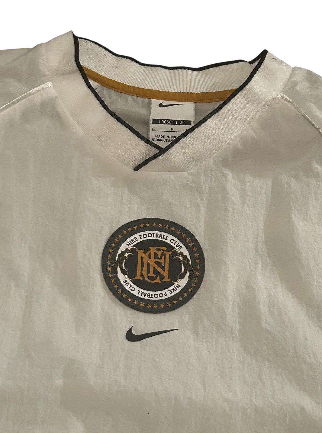 Nike Nike Football Club Windbreaker Small White Center Swoosh Size US S / EU 44-46 / 1 - 2 Thumbnail