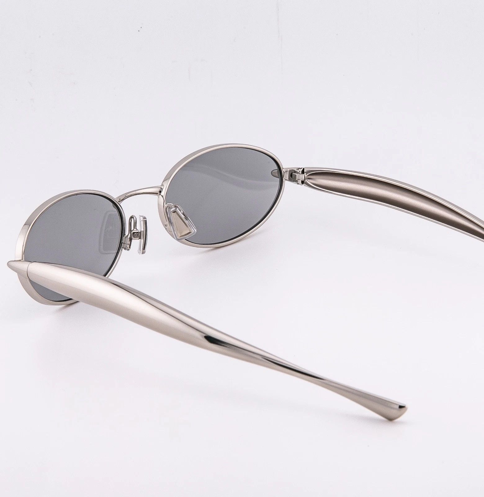 Bottega Veneta BOTTEGA VENETA 1386 SARDINE BV1386S Metal Silver Mirror 007 Size ONE SIZE - 3 Thumbnail