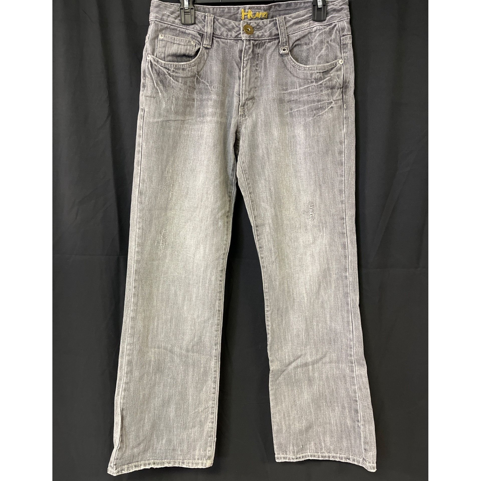 Other Hum Men's Grey Pants/Jeans/Wide Leg 31x38 SKU 4634 Size US 31 - 1 Thumbnail