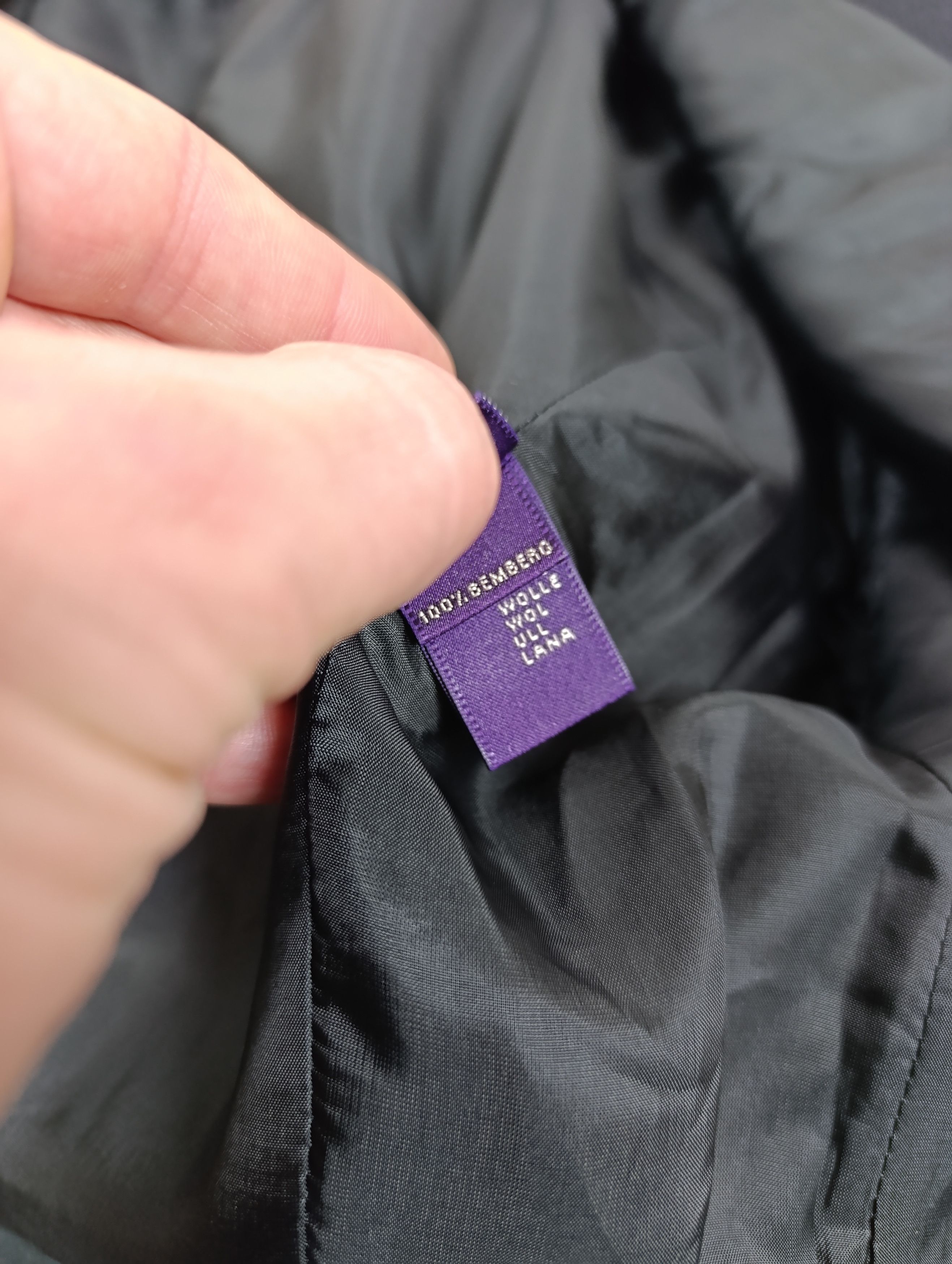 Polo Ralph Lauren POLO RALPH PURPLE LABEL WOMEN'S WOOL COAT Size M / US 6-8 / IT 42-44 - 18 Thumbnail