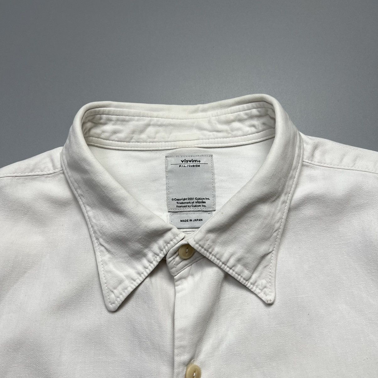 Visvim Visvim - AW/15 Vacher Shirt Brown Wave - Longsleeve Size US L / EU 52-54 / 3 - 7 Thumbnail