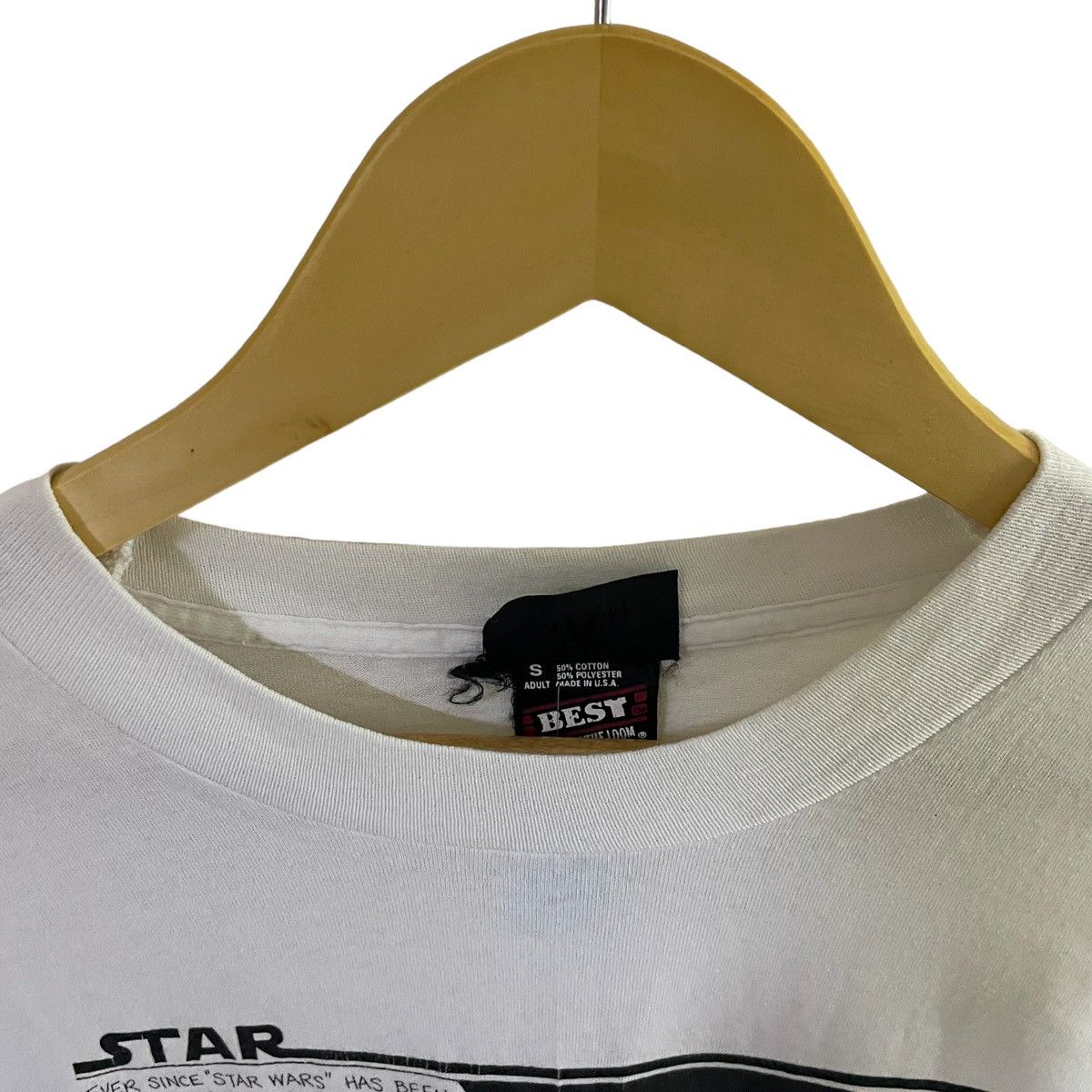 Star Wars × Vintage Vintage 90’s Scene Start Wars Fruit Of The Loom Size US S / EU 44-46 / 1 - 7 Thumbnail