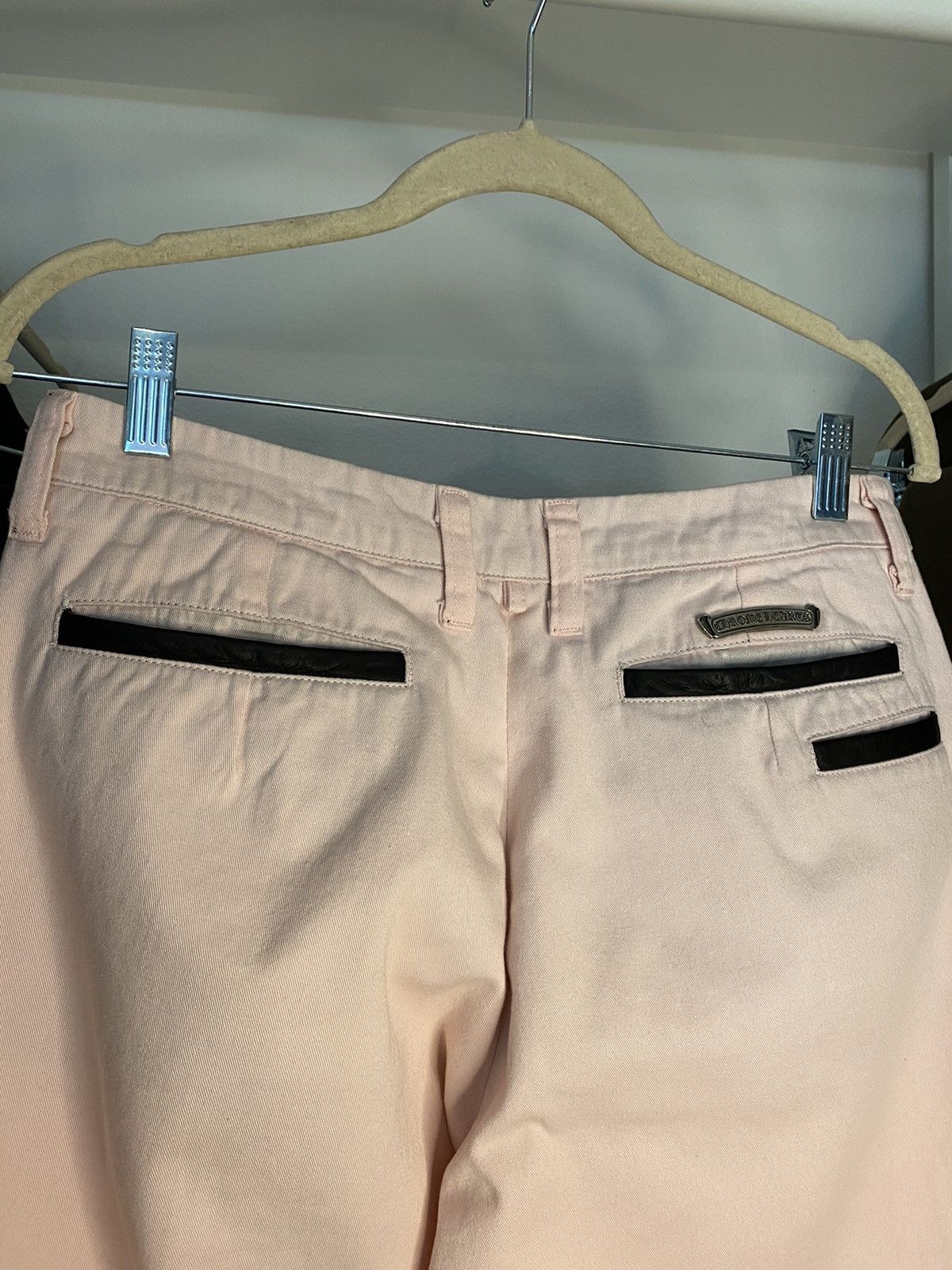 Chrome Hearts Chrome Hearts 1 of 1 Pink 99 Eyez Matty Boy Chino Pants Size US 29 - 3 Thumbnail
