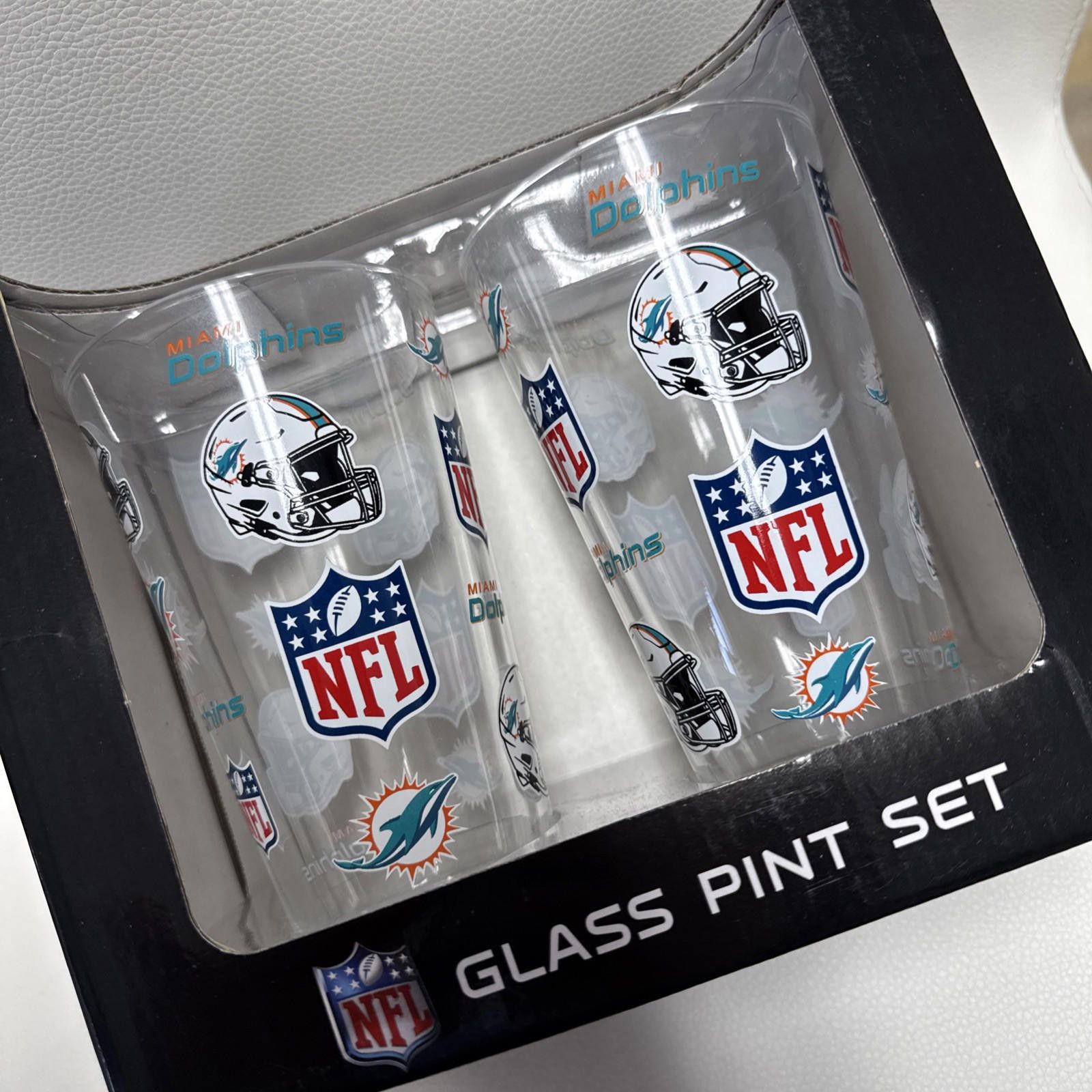NFL NFL Cincinnati Bengals glass Pint Set of 2 Size ONE SIZE - 4 Thumbnail