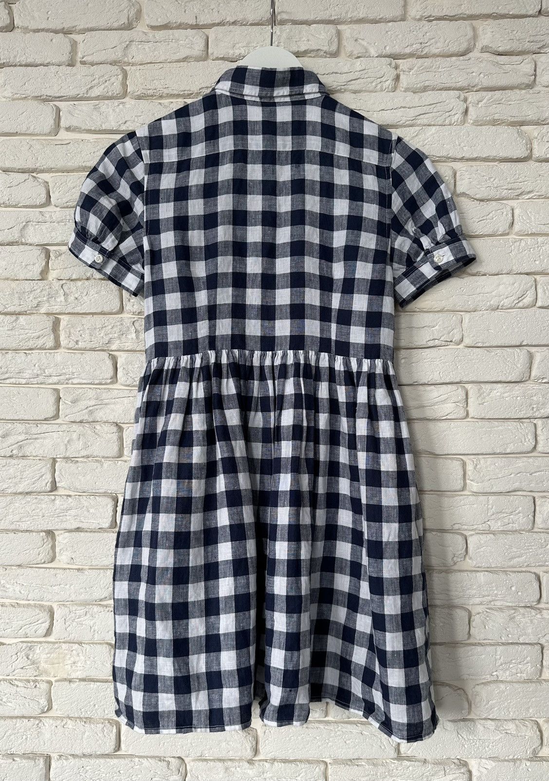 Polo Ralph Lauren Polo Ralph Lauren 100% Linen Logo Shirt Dress Size 12 Years Size XXS / US 00 / IT 34 - 2 Thumbnail