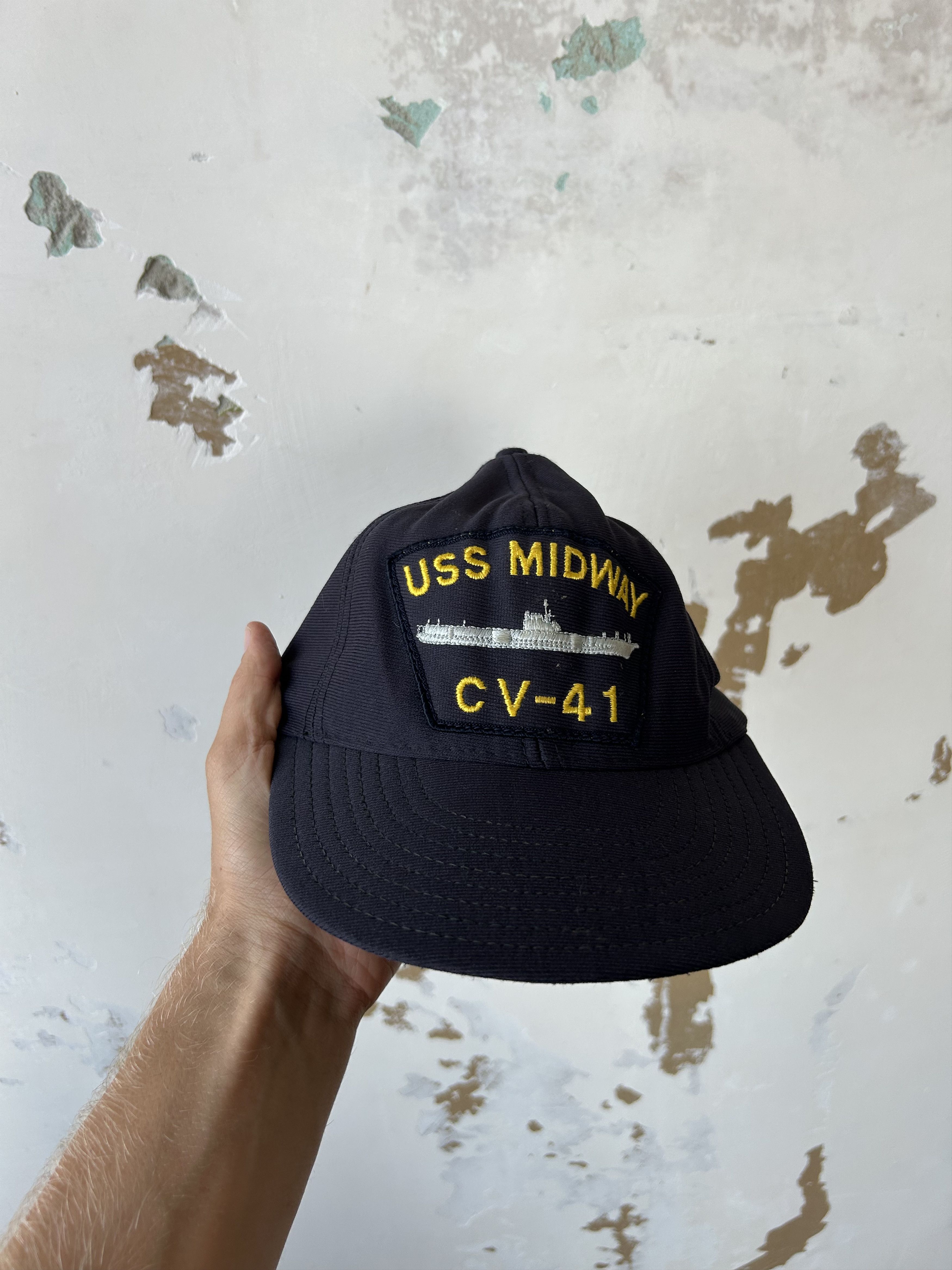 Vintage USS Cap Army 90s Size ONE SIZE - 1 Thumbnail