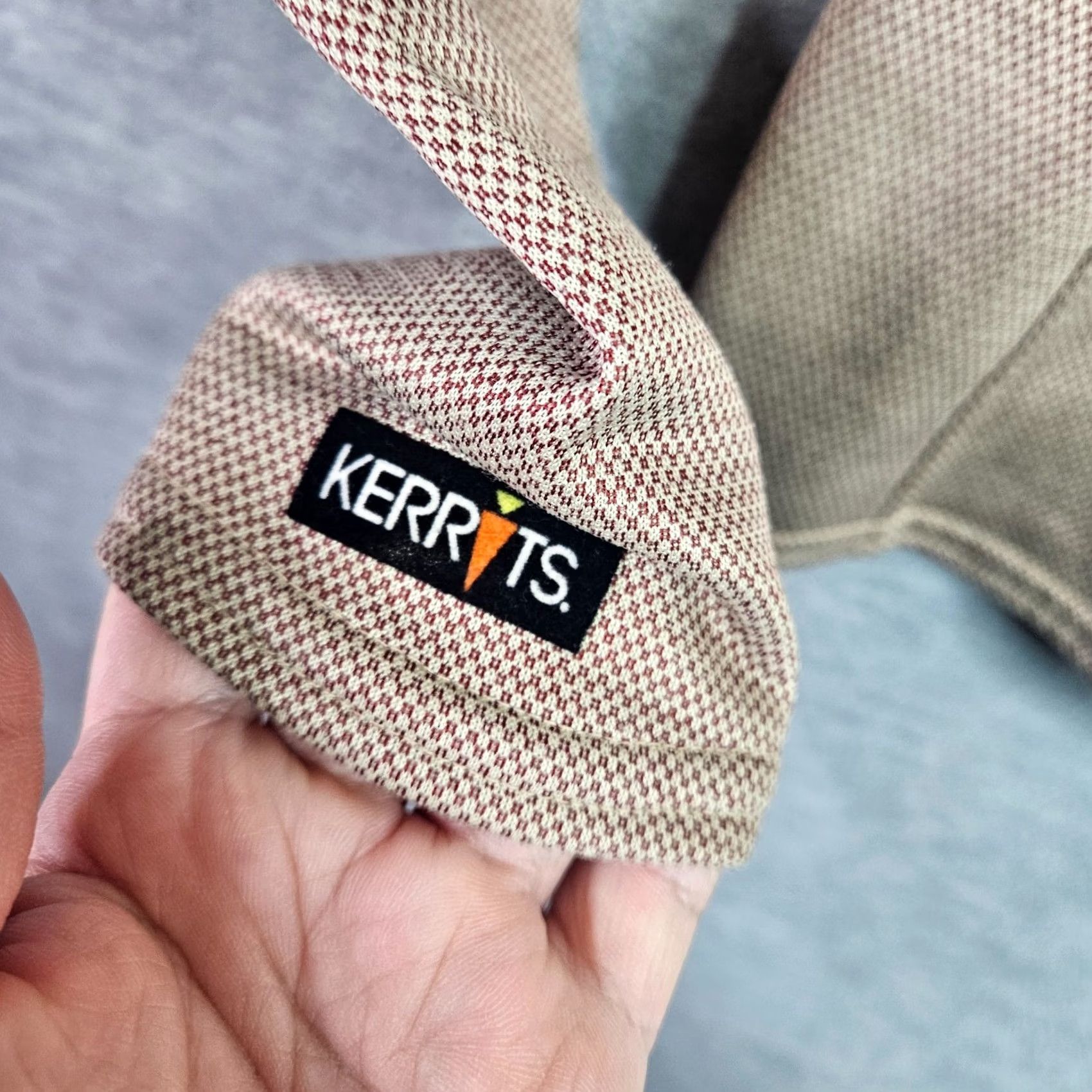 Vintage Kerrits Womens Quarter Zip Fleece Pullover Tan Riding Equestrian Size L USA Made Long Sleeve Raglan Logo Pocketful of Style? Size L / US 10 / IT 46 - 7 Thumbnail