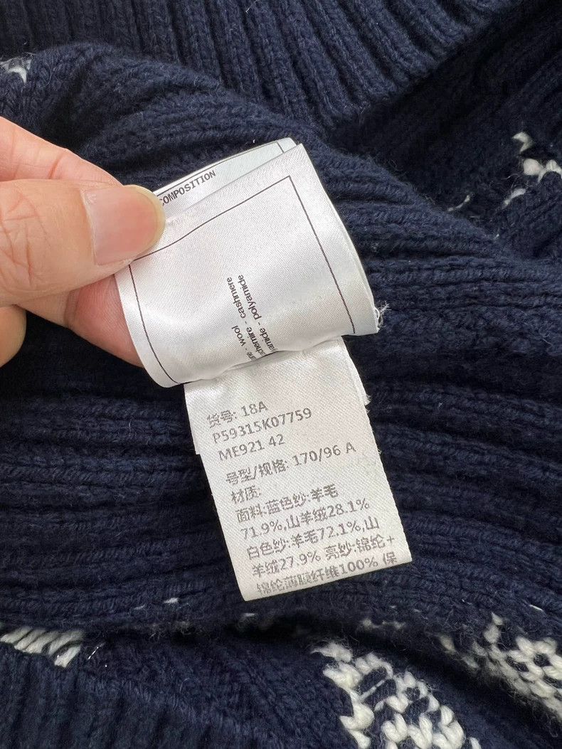 Chanel Chanel German Hamburg series turtleneck striped sweater Size M / US 6-8 / IT 42-44 - 7 Thumbnail