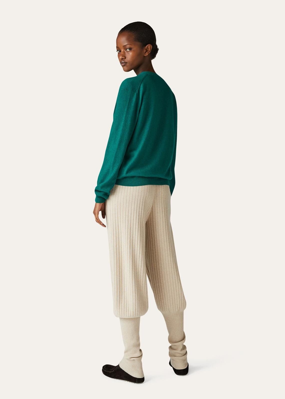 Loro Piana o1srvl11e0824 Ica Cashmere Silk Cardigan in Sea Green Size XS / US 0-2 / IT 36-38 - 3 Thumbnail