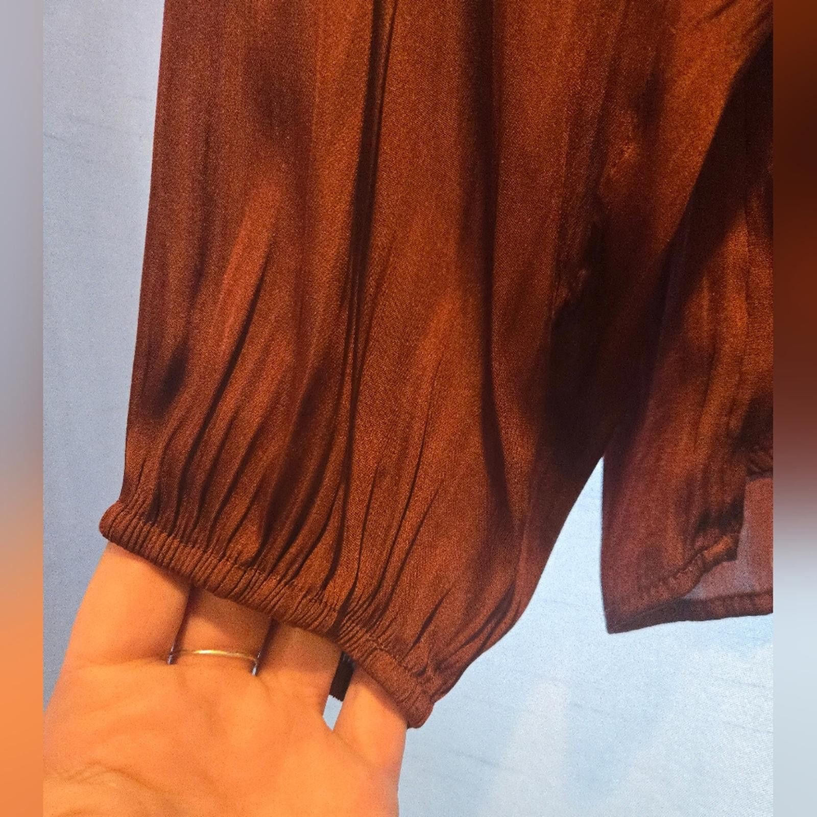 Banana Republic Banana Blouse Size L / US 10 / IT 46 - 3 Thumbnail