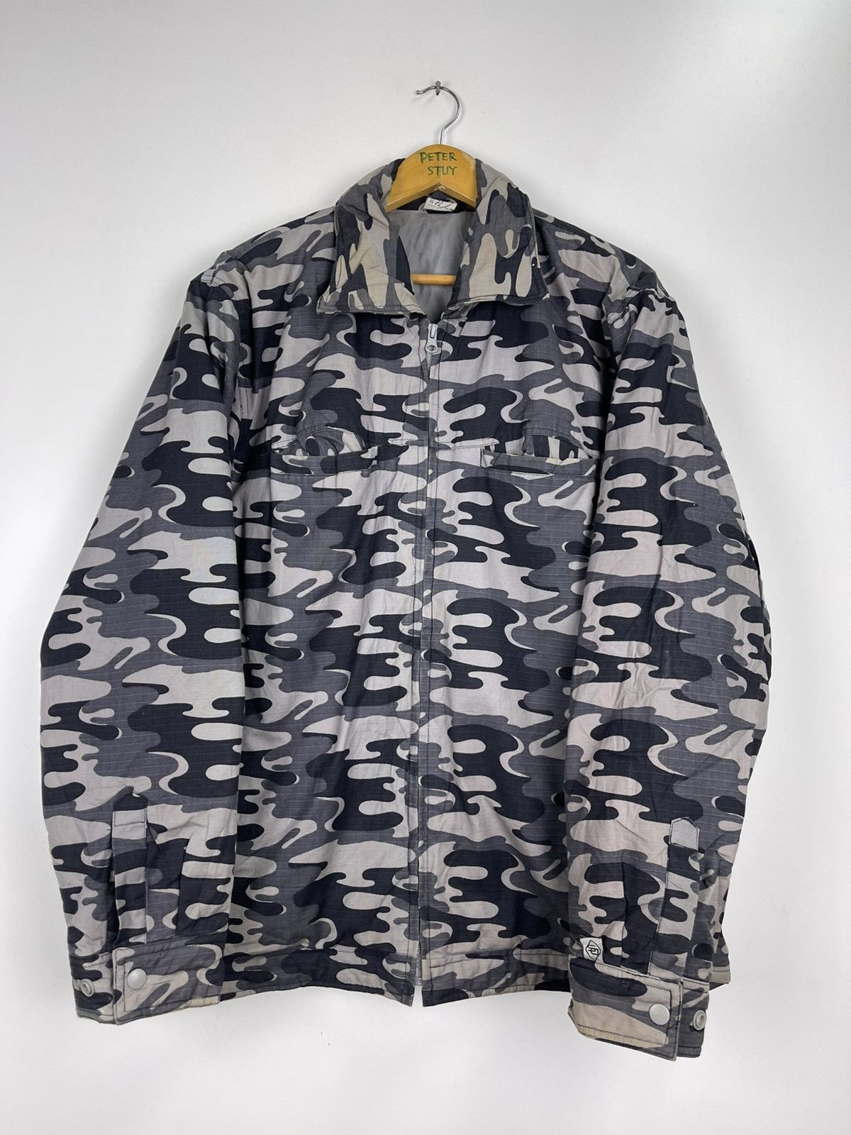 Japanese Brand Discus camo Hunting Jacket Size US L / EU 52-54 / 3 - 9 Thumbnail