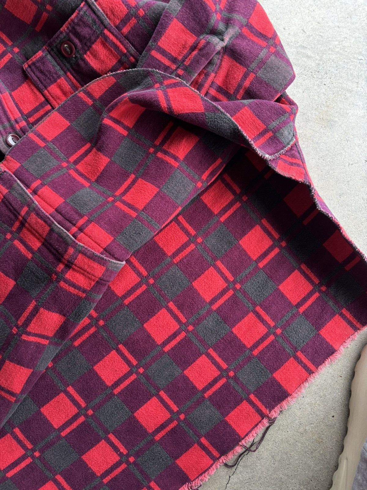 Champion Vintage 1970s Champion Lumberjack Flannel Jacket Size US M / EU 48-50 / 2 - 9 Thumbnail
