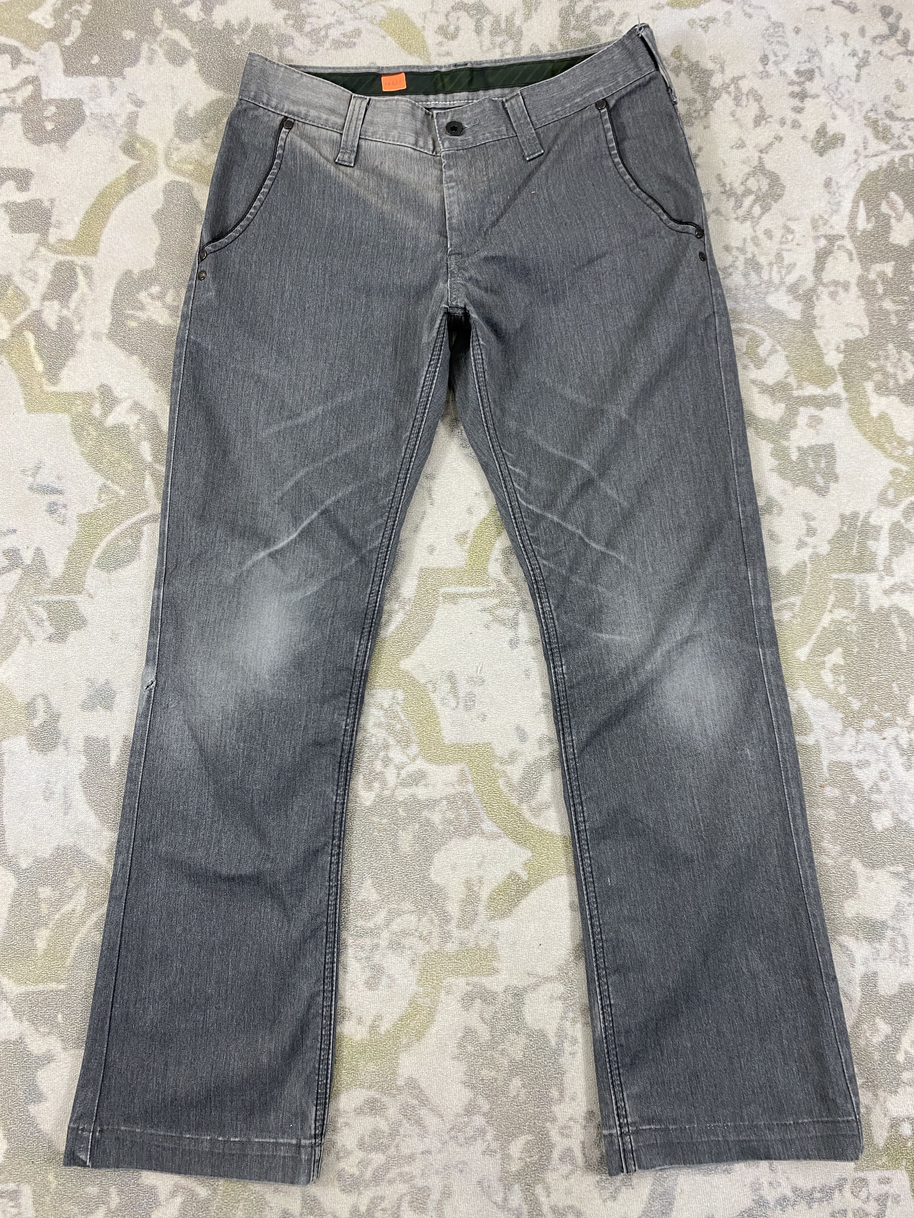 If Six Was Nine Vintage Edwin Casual Flare Sun Faded Pants -CP327 Size US 31 - 1 Thumbnail