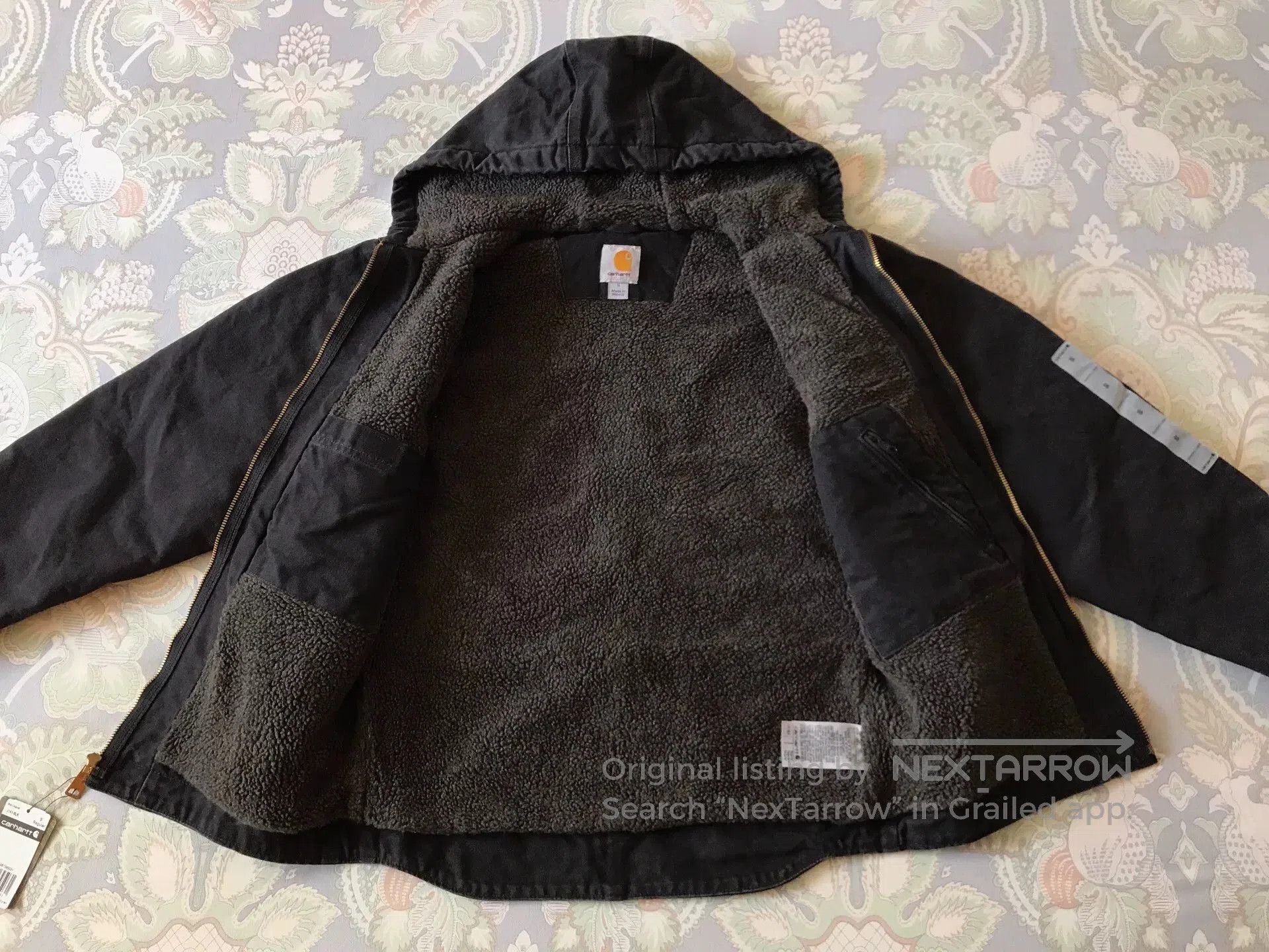 Carhartt Carhartt J141 Hooded Work Jacket. Size US S / EU 44-46 / 1 - 3 Thumbnail