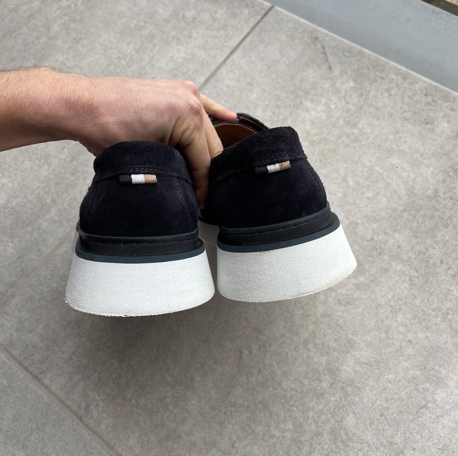 Hugo Boss Hugo Boss Mens Suede Shoes Rainard Derby Size 44 Size US 11 / EU 44 - 7 Thumbnail