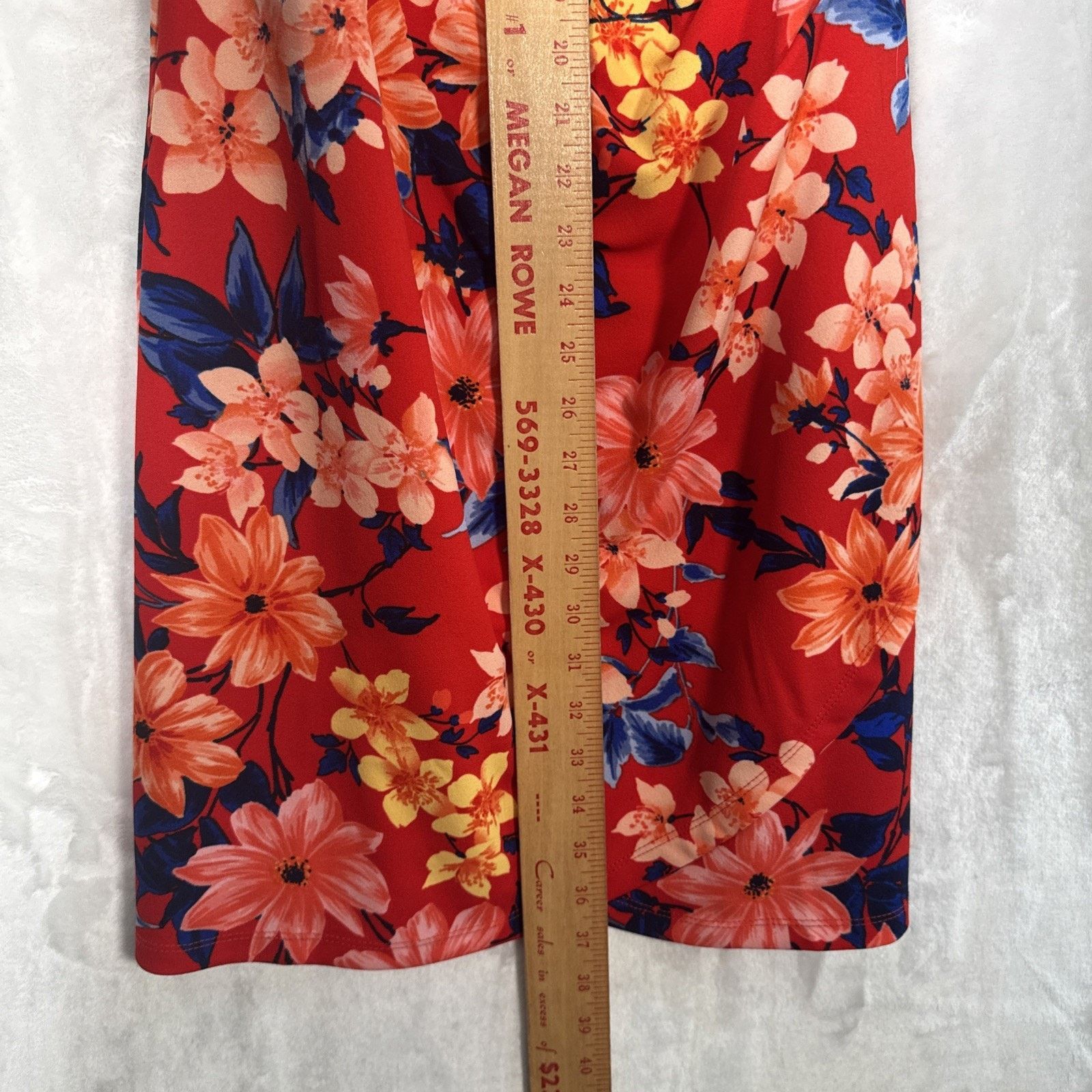 Guess NWT GUESS Printed Scuba-Crepe Sheath Lined Sleeveless Floral Size XL / US 12-14 / IT 48-50 - 8 Thumbnail