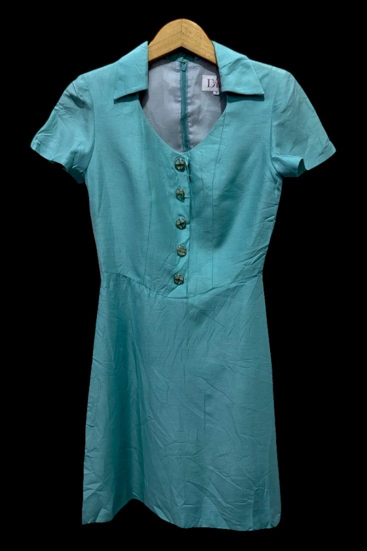 Christian Dior Monsieur Vintage CHRISTIAN DIOR MIDI DRESS Size M / US 6-8 / IT 42-44 - 1 Thumbnail