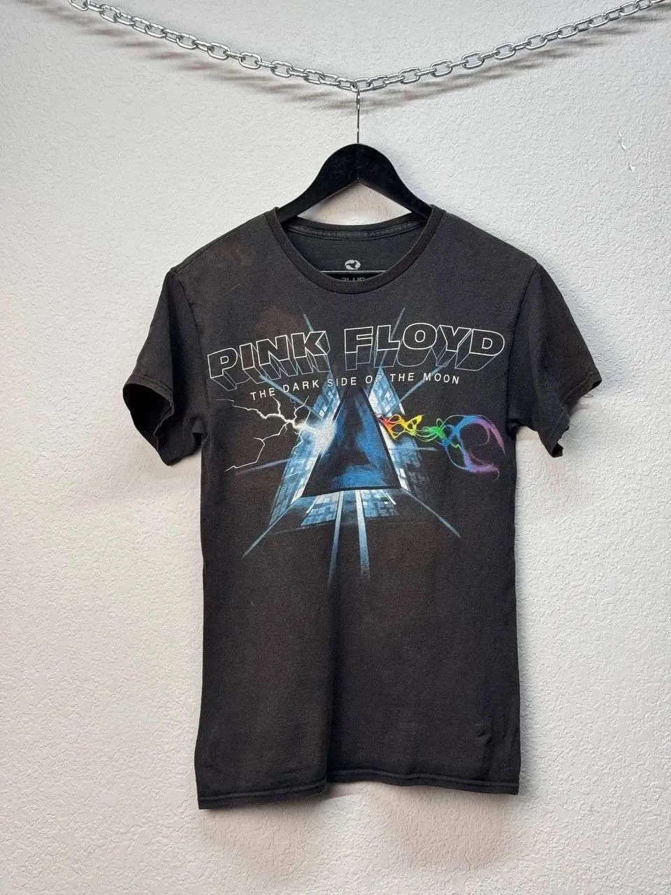 Band Tees Pink Floyd Band The Dark Side of The Moon faded Size US M / EU 48-50 / 2 - 1 Thumbnail