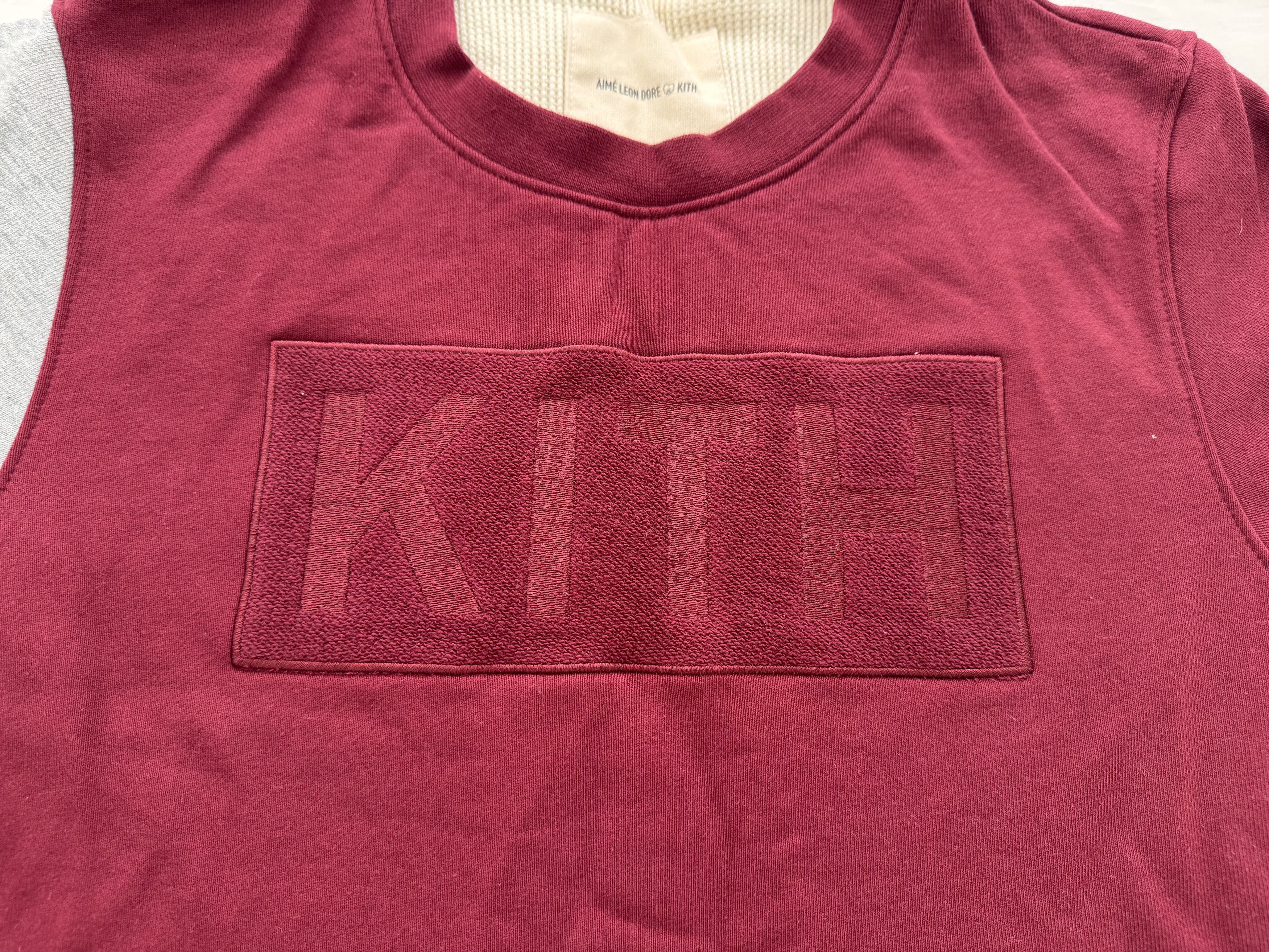 Aime Leon Dore × Kith Kith x ALD Grey and Red Sweatshirt Size US M / EU 48-50 / 2 - 4 Thumbnail