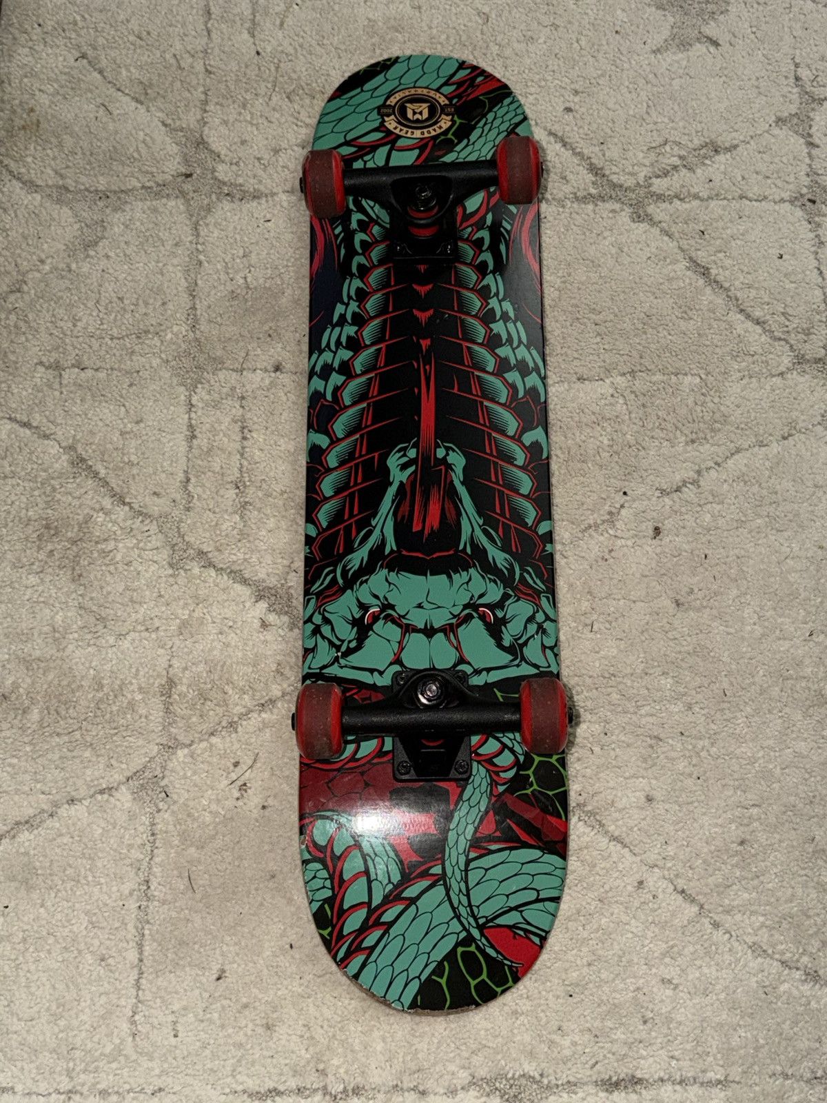 Other Madd Gear Snake Graphic Deck Skateboard Kids Youth Size Size ONE SIZE - 14 Thumbnail