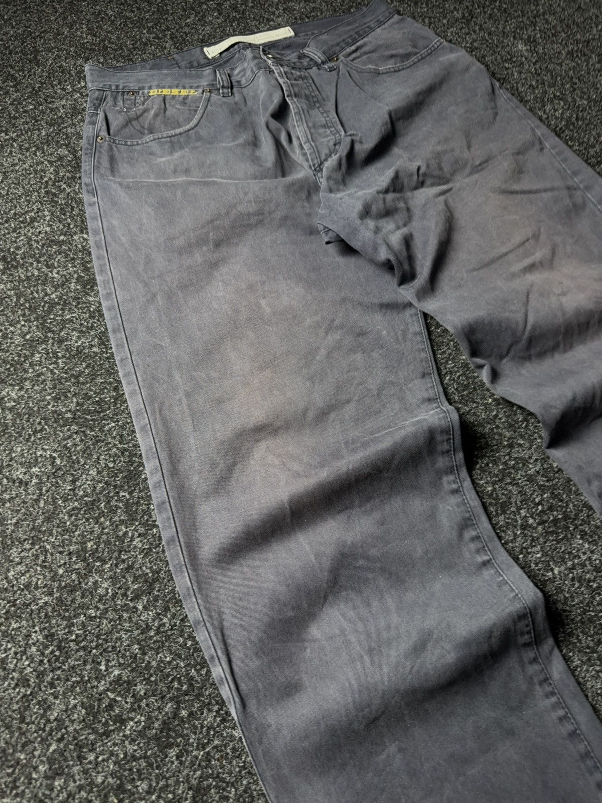 Diesel Avant Garde 90s Retro Y2K Luxury Faded Diesel pants Jeans Size US 33 - 5 Thumbnail