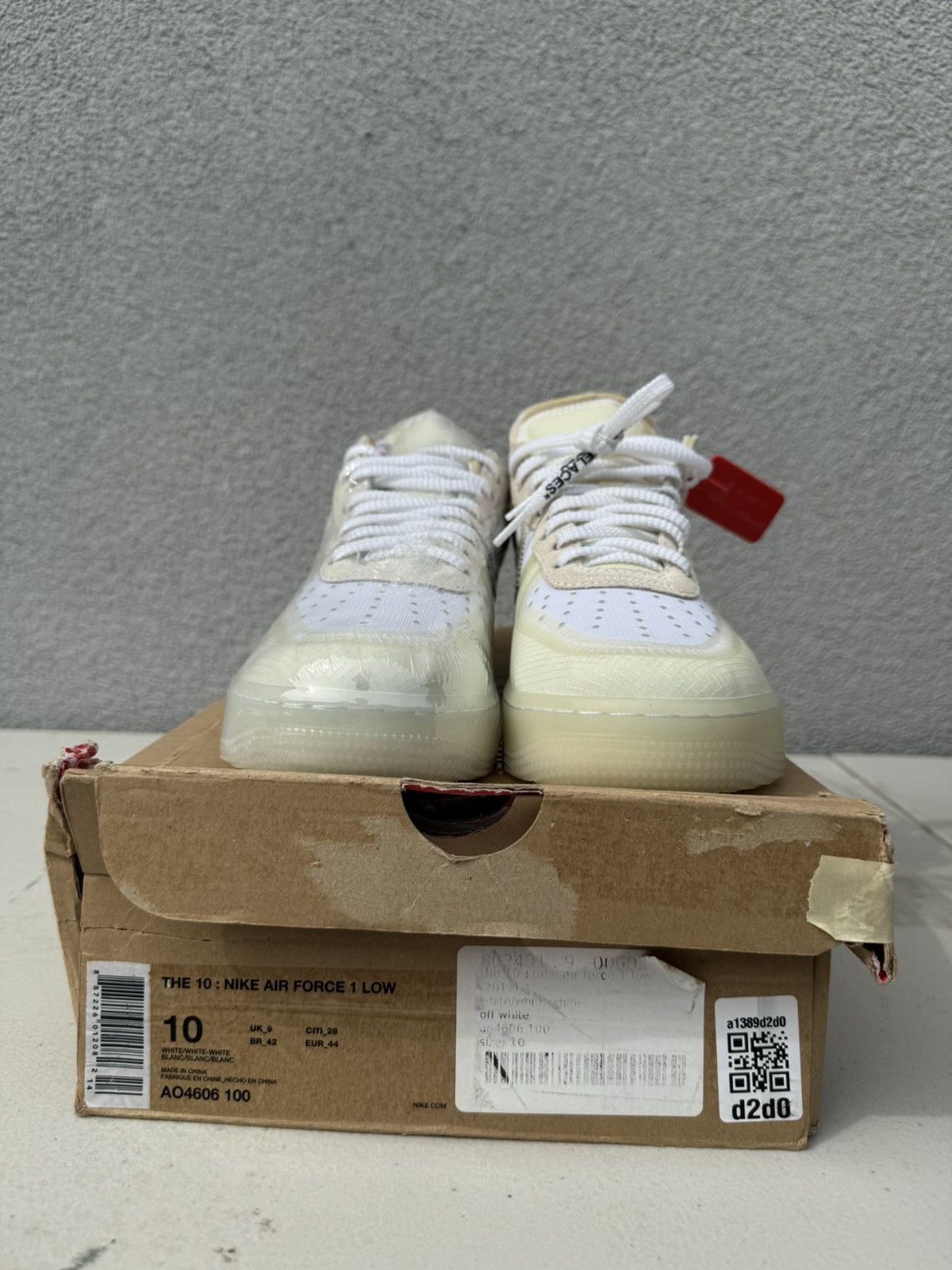 Nike × Off-White Off white Air Force 1 Size US 10 / EU 43 - 6 Thumbnail