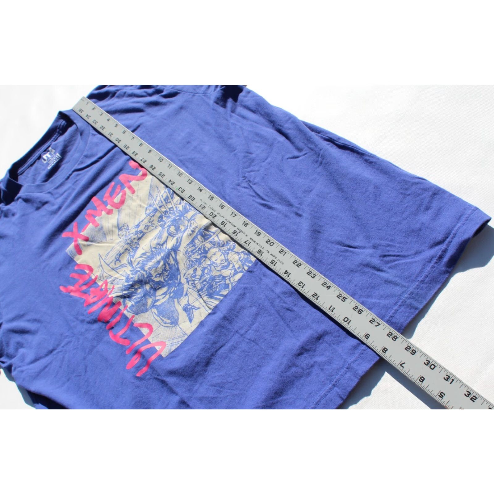 Uniqlo VINTAGE Uniqlo Marvel X-Men Ultimate T Shirt UT Blue L Wolverine FAST SHIPPING Size US L / EU 52-54 / 3 - 6 Thumbnail