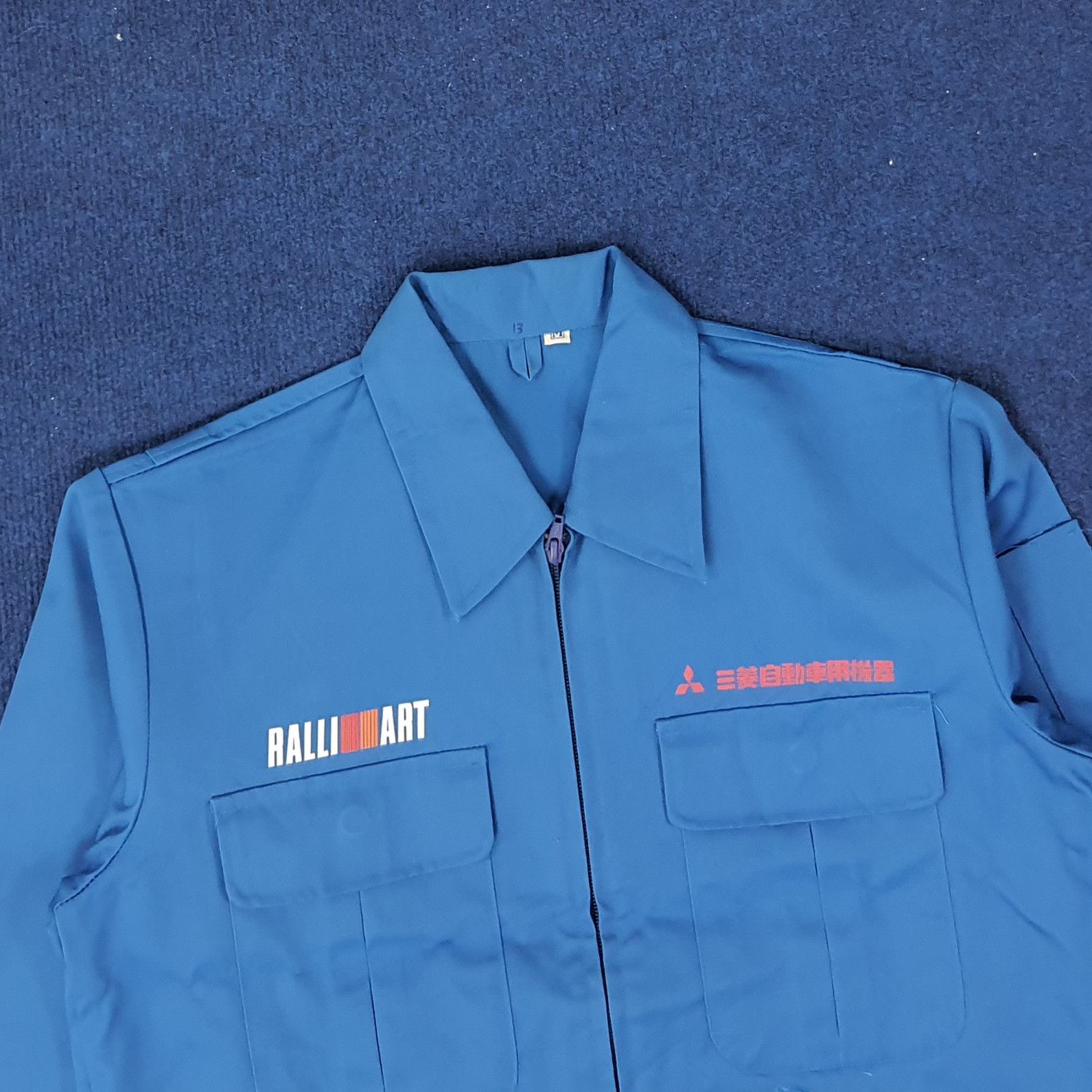 Japanese Brand × Vintage Vintage Mitsubishi RalliArt Japan Motorsports Jacket C220N10 Size US M / EU 48-50 / 2 - 4 Thumbnail