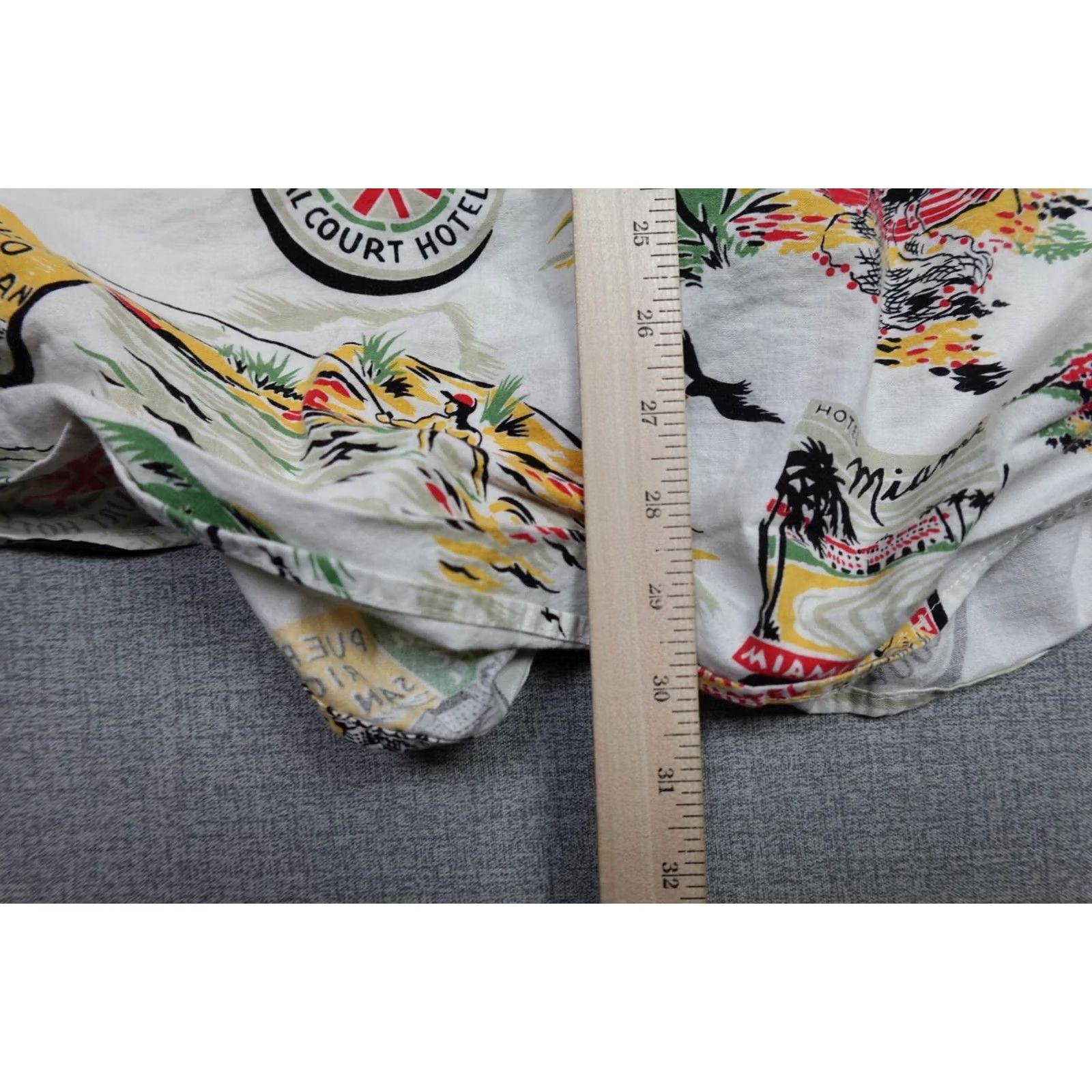 Vintage VINTAGE Angelica Shirt Mens 3XL White Hawaiian Tool Worker All Over Print Loose Size US XXL / EU 58 / 5 - 7 Thumbnail