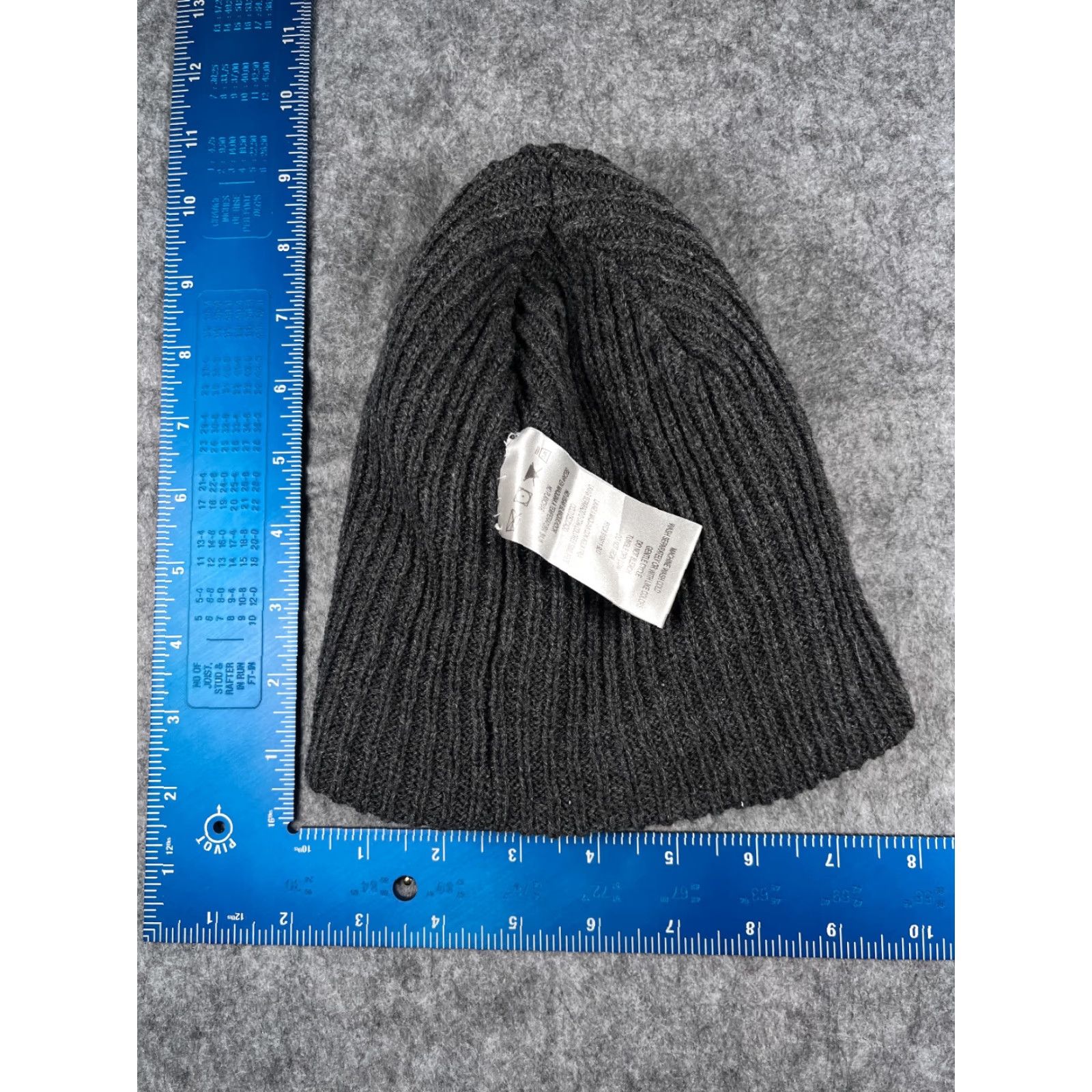 Walmart Walmart Beanie Mens One Size Blue Double Knit Acrylic Polyester Blend Ski Hat/Toque Size ONE SIZE - 5 Thumbnail