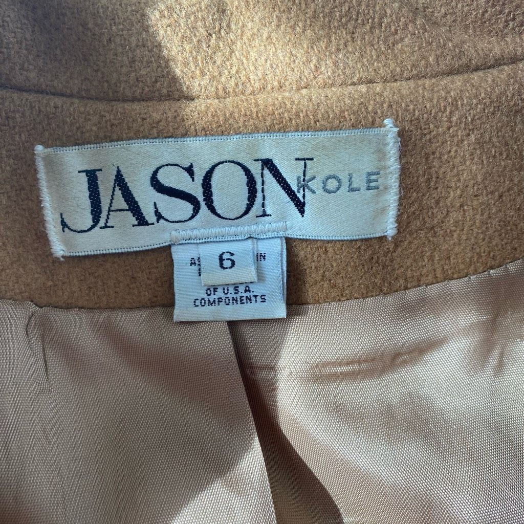 Other Jason Kole women 6 wool blend fully lined button up pea coat Size M / US 6-8 / IT 42-44 - 6 Thumbnail