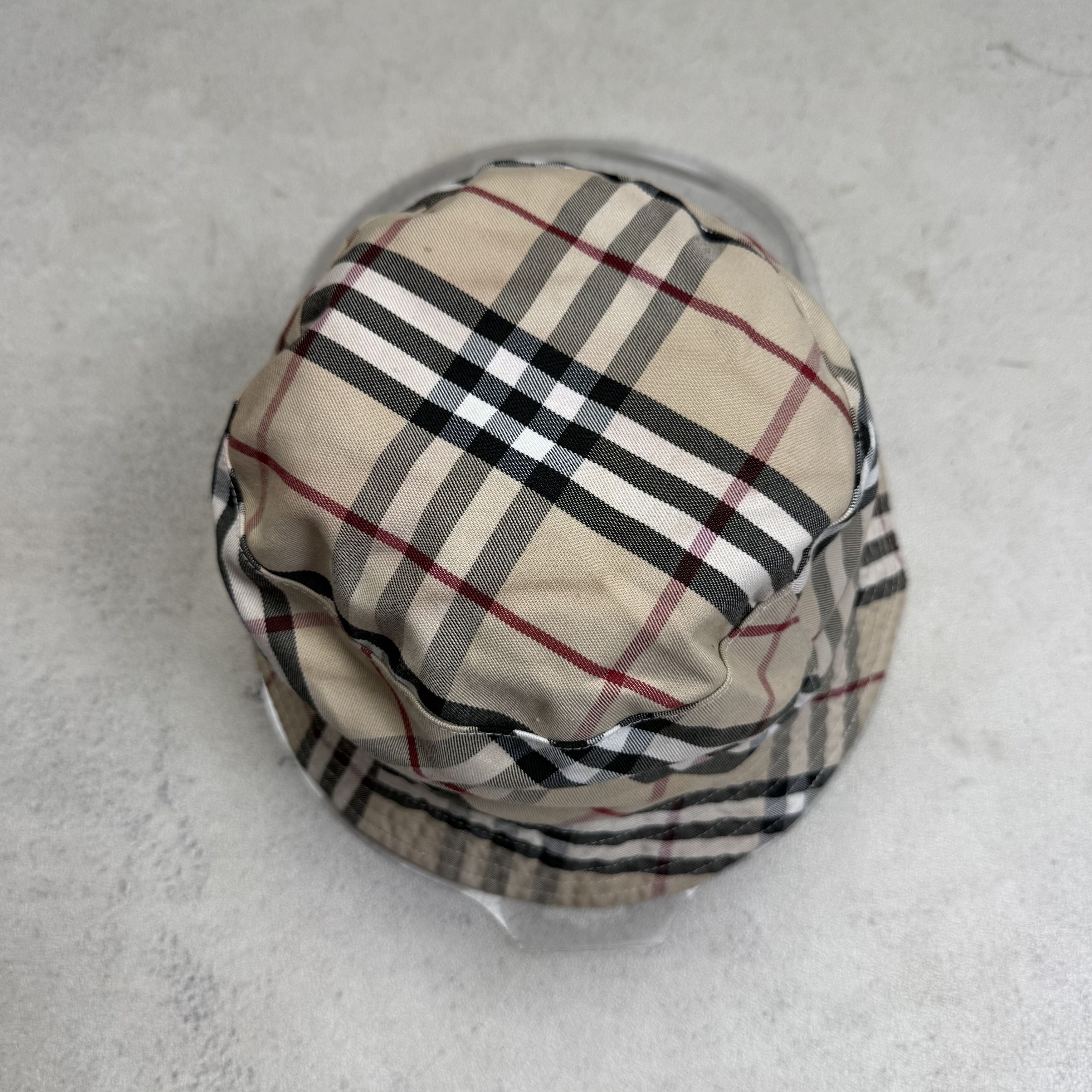 Burberry Vintage Burberry Nova Check Reversible Bucket Hat Size ONE SIZE - 3 Thumbnail