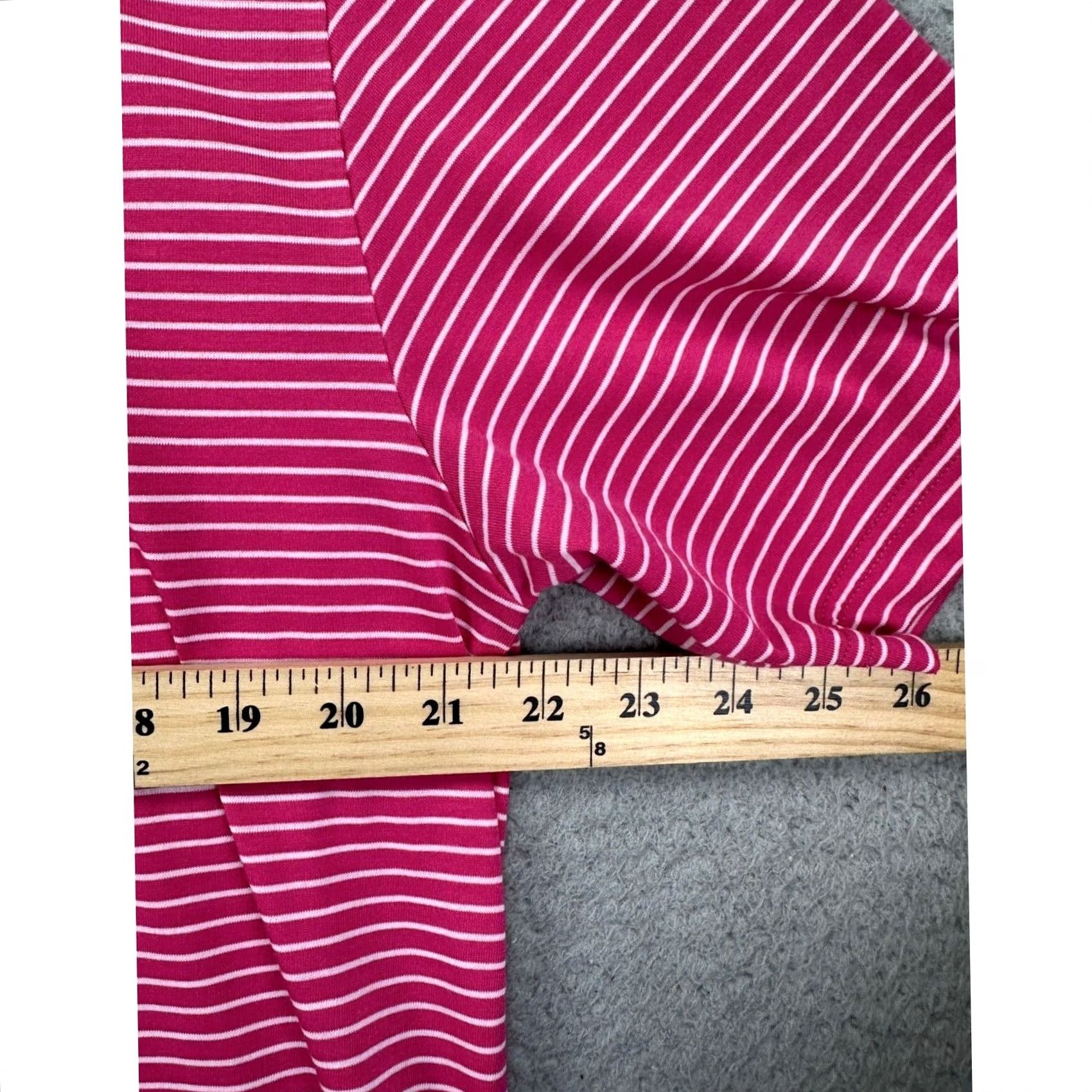 Footjoy FootJoy FJ Shirt Men Medium Pink Pinstripe Polo Golf Rugby Athletic Short Sleeve Size US M / EU 48-50 / 2 - 7 Thumbnail