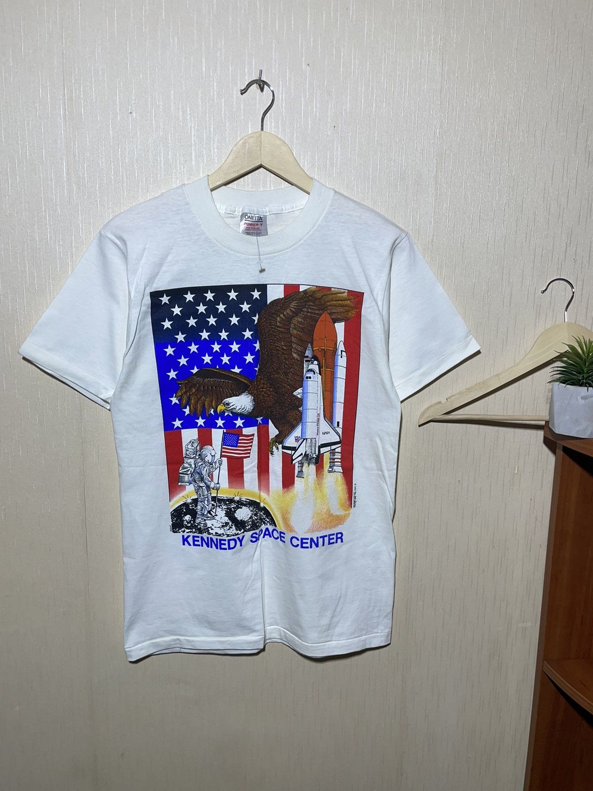 NASA × Vintage NASA 1990 Kennedy Space Center vintage T shirt Size US M / EU 48-50 / 2 - 1 Thumbnail