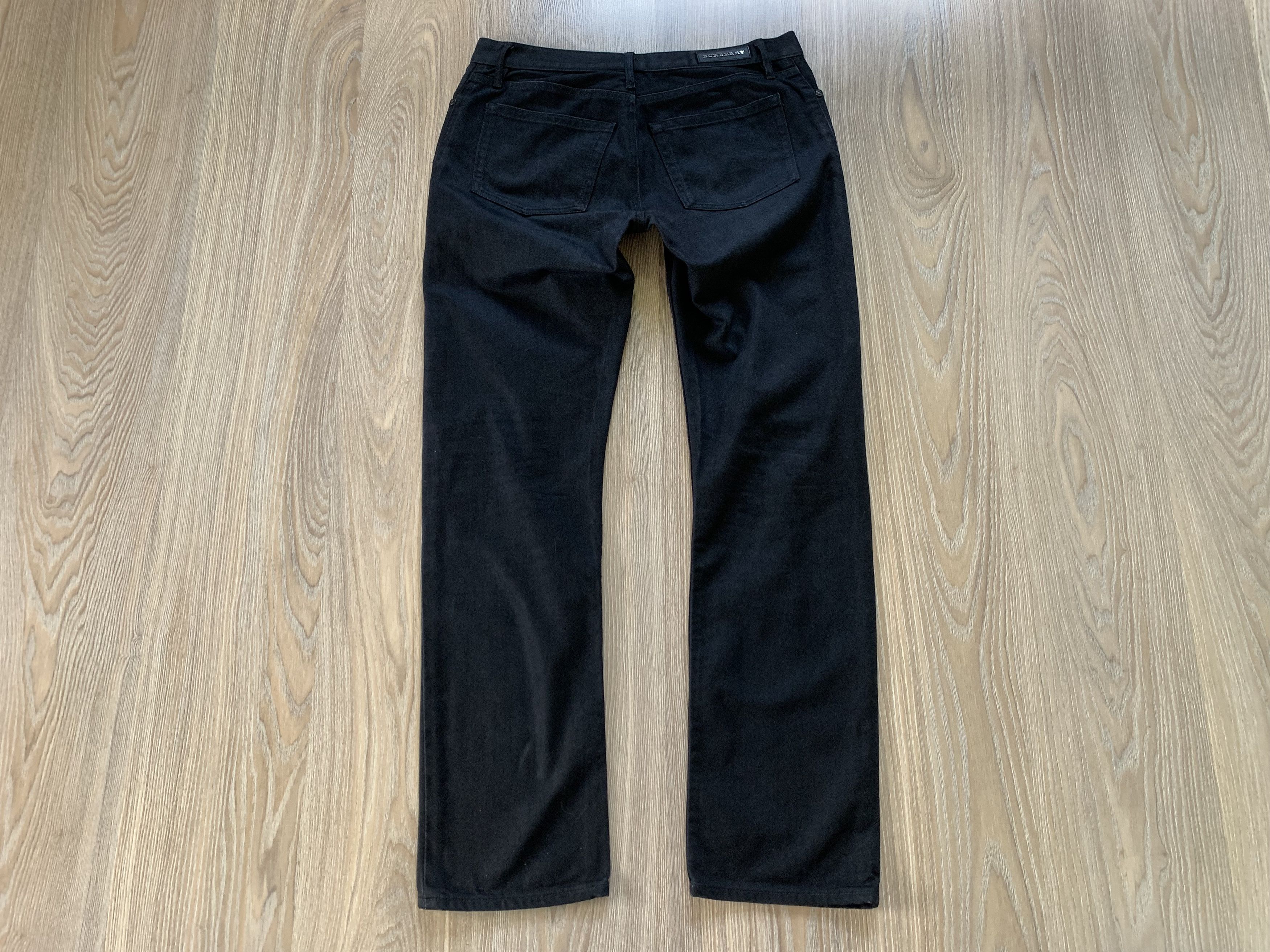Burberry Burberry Mens Black Stretch Jeans Size US 32 / EU 48 - 3 Thumbnail