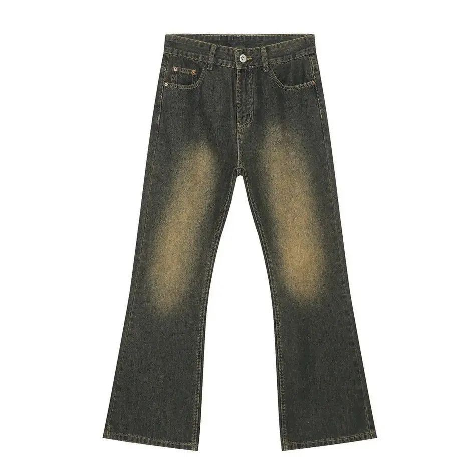 Japanese Brand Retro loose high street micro flared jeans Size US 32 / EU 48 - 5 Thumbnail