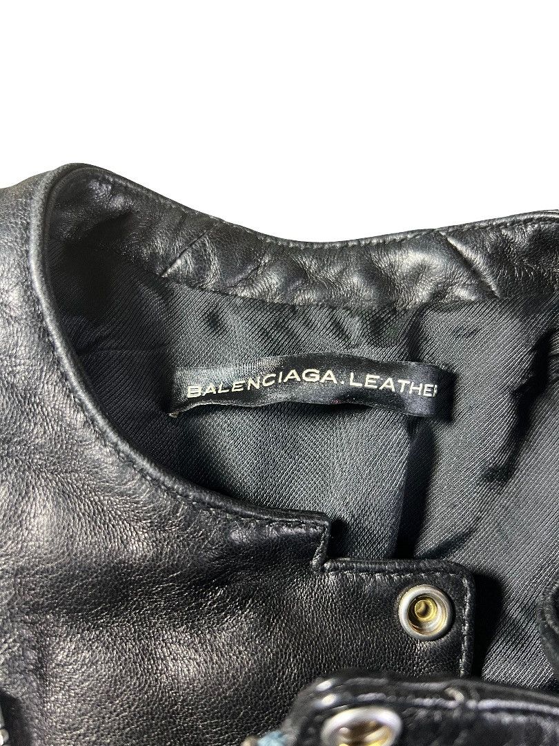 Balenciaga Balenciaga Quilted Leather Perfecto Jacket – Size 38 Size S / US 4 / IT 40 - 5 Thumbnail
