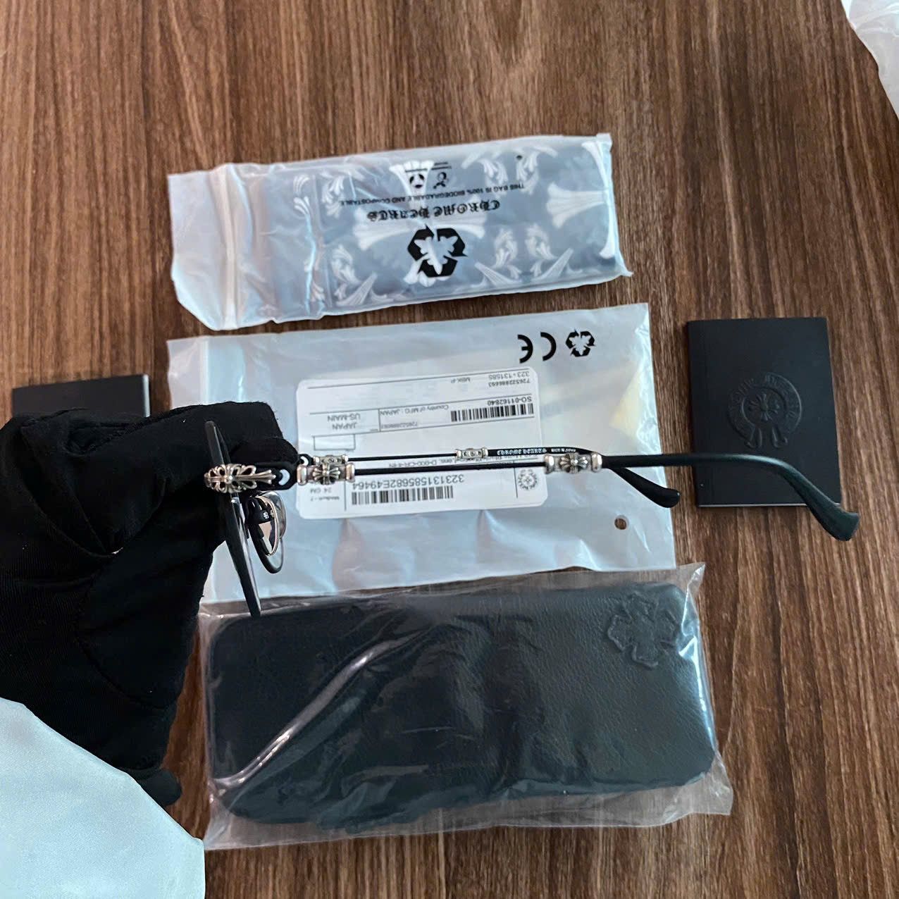 Chrome Hearts CHROME HEARTS BUBBA - A EYEGLASSES Size ONE SIZE - 4 Thumbnail