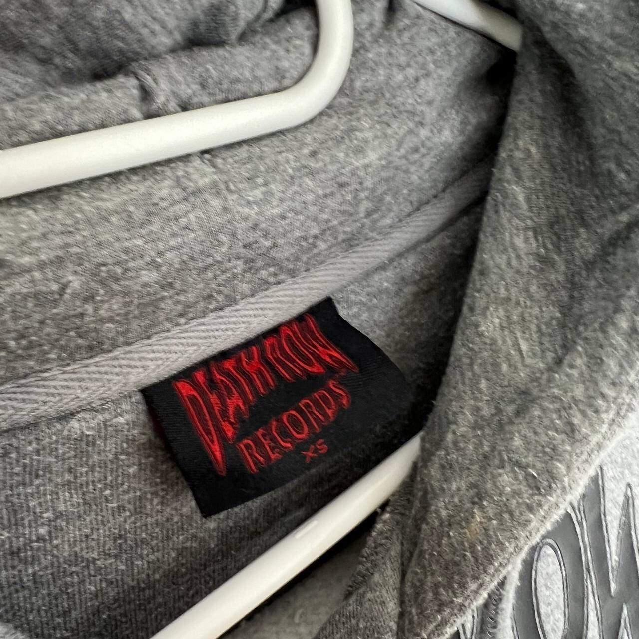 Death Row Records Crazy Vintage 💀 Death Row Records Hoodie Y2k Style Big Logo Size US XS / EU 42 / 0 - 4 Thumbnail