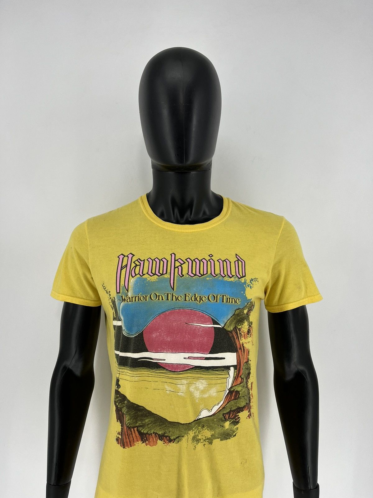 Band Tees Vintage Y2K Hawkwind Warrior ON The Edge Of TIME T-shirt Size US M / EU 48-50 / 2 - 1 Thumbnail