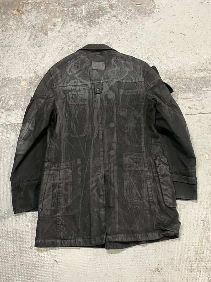 Dolce & Gabbana AW2003 Dolce & Gabbana Black Cotton Cargo Long Jacket Size US M / EU 48-50 / 2 - 7 Thumbnail