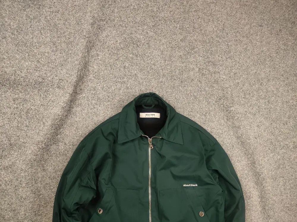 About:Blank About:blank Design Men's Box Logo Cropped Jacket Epsom Green Size US XS / EU 42 / 0 - 2 Thumbnail