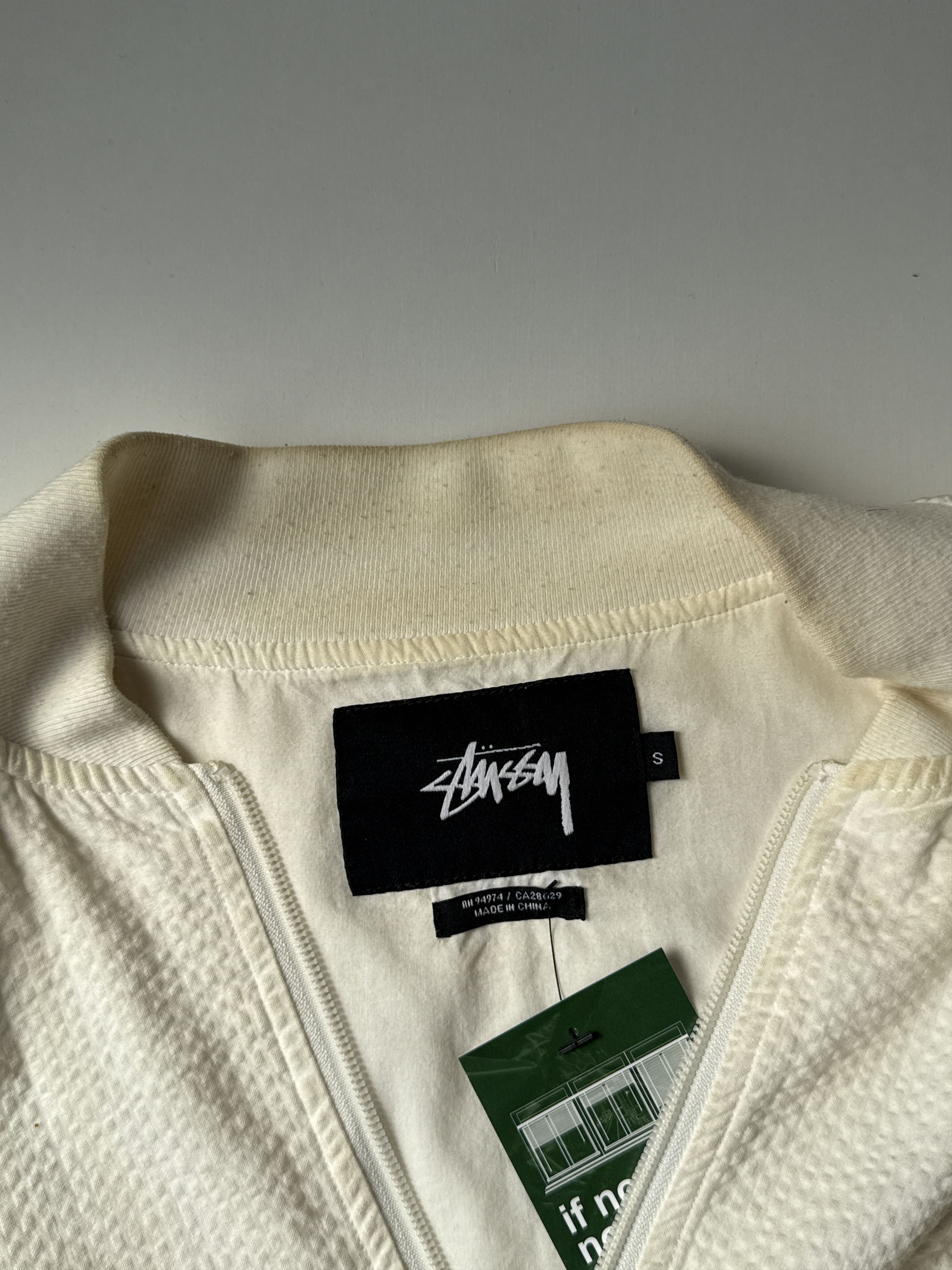 Stussy tussy Textured Waffle Knit Bomber/Zip Jacket Size US S / EU 44-46 / 1 - 8 Thumbnail