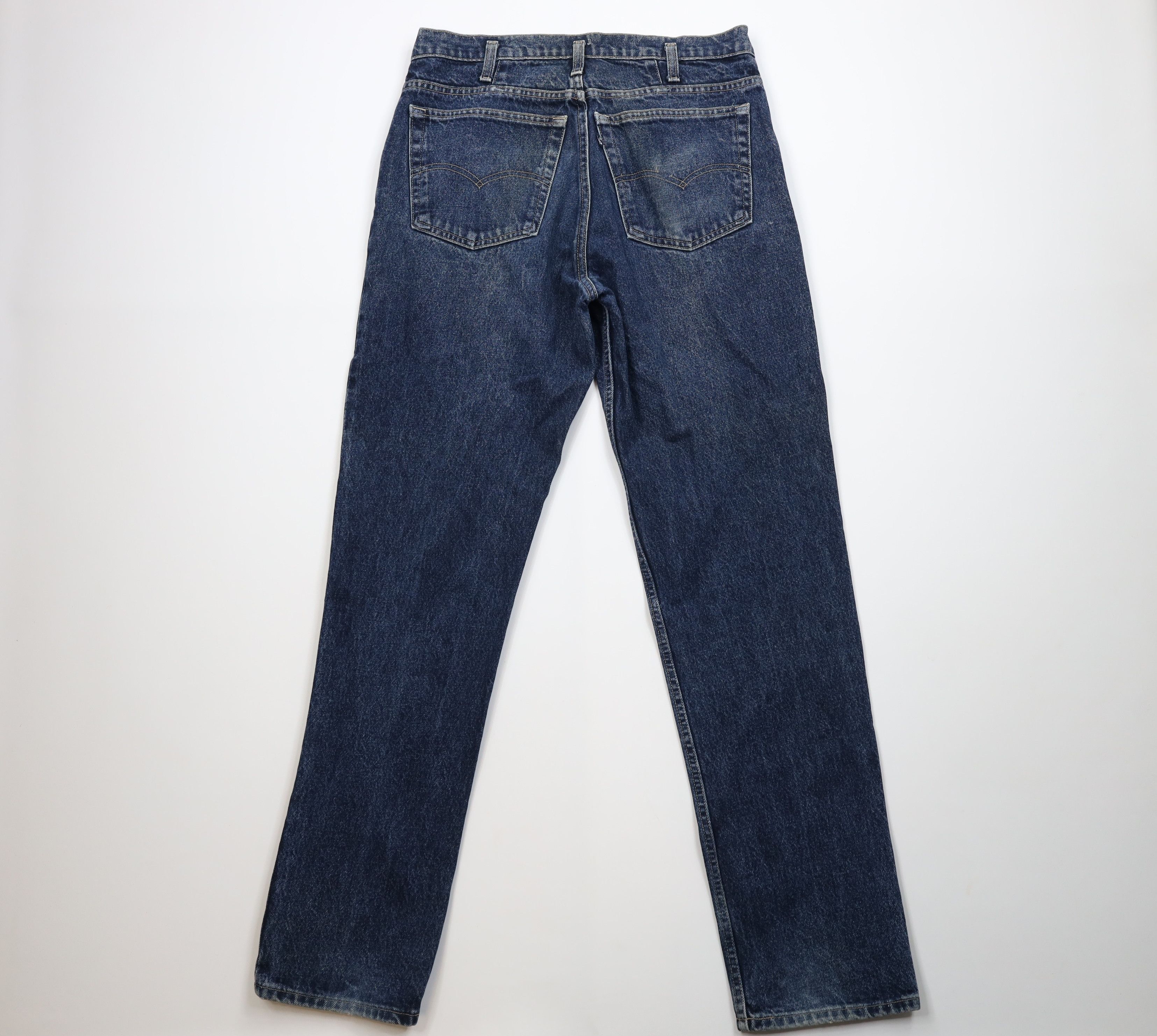 Levi's Vintage 80s Levis Straight Leg Denim Jeans Blue Cotton USA Size US 36 / EU 52 - 10 Thumbnail