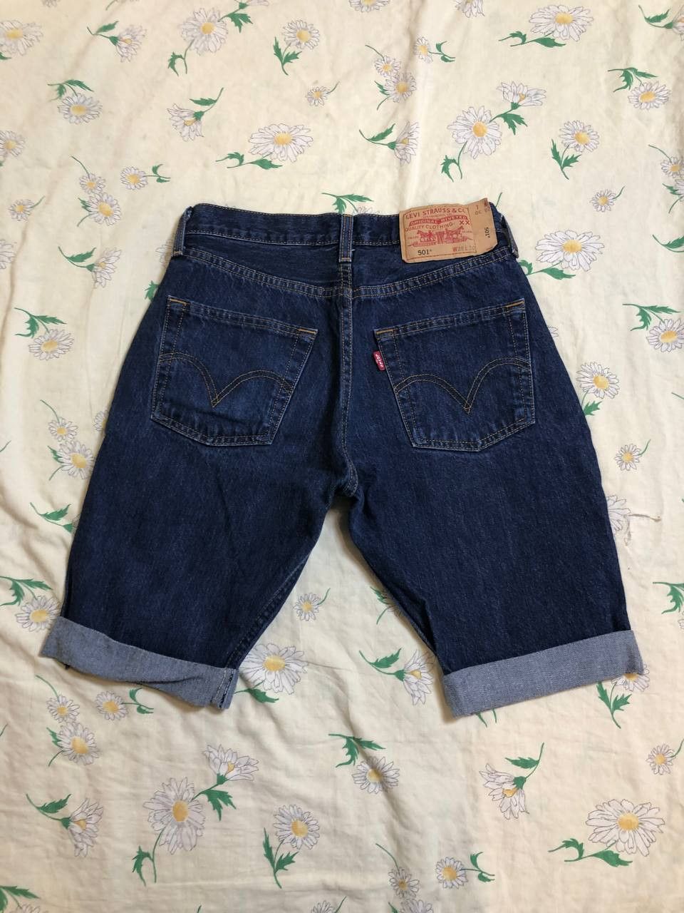 Levi's Levis denim jeans bermuda shorts 501 Size US 28 / EU 44 - 1 Thumbnail