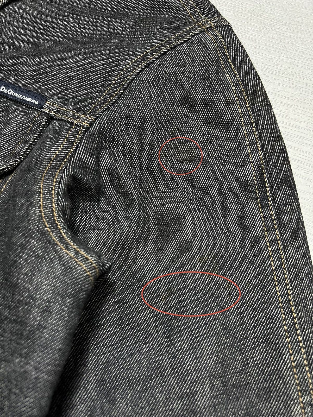 Dolce & Gabbana Dolce & Gabbana - AW03 Velcro Denim Biker Jacket Size US L / EU 52-54 / 3 - 17 Thumbnail