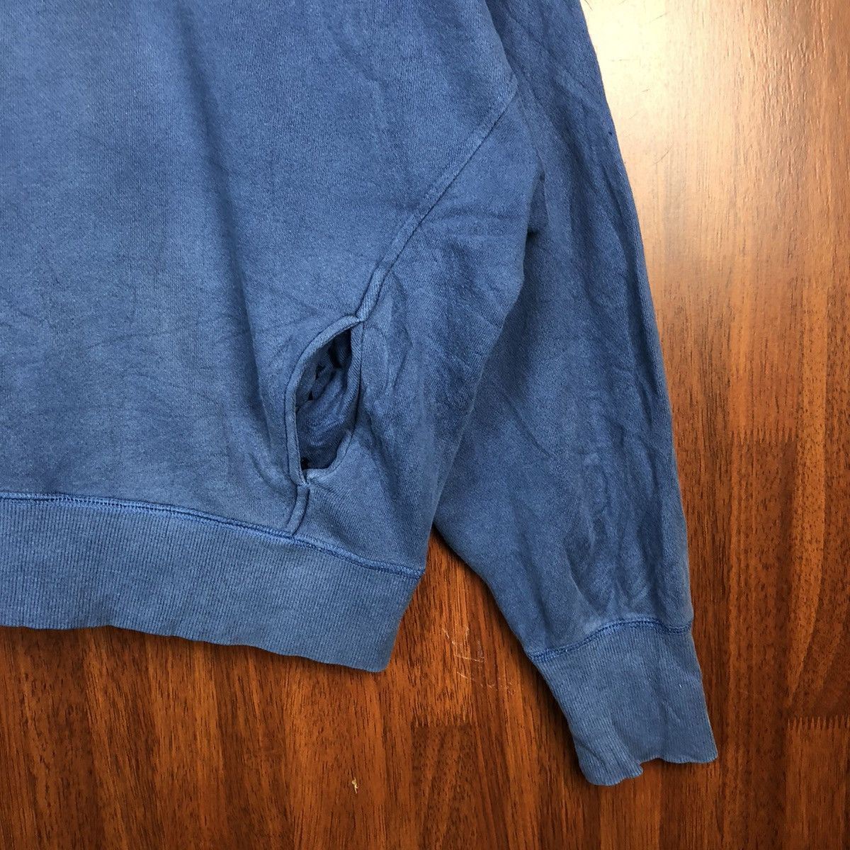 Japanese Brand Roanoke Studio Clip Blue vintage Sweatshirt #7530 Size US M / EU 48-50 / 2 - 9 Thumbnail