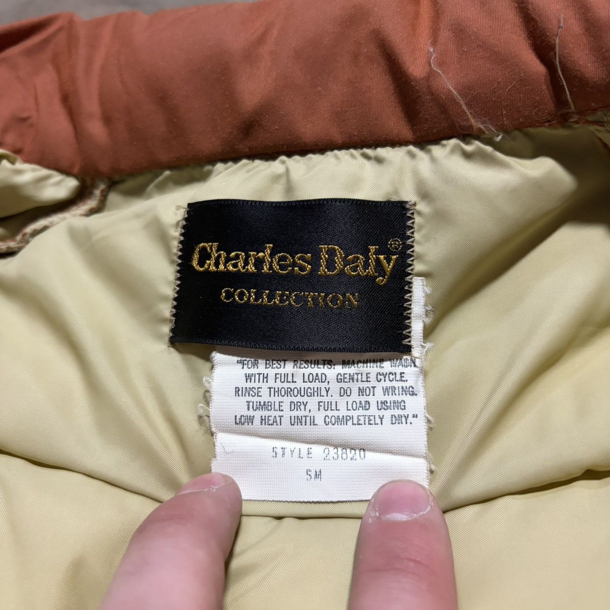 Eddie Bauer Vintage 80s Puffer Jacket Quilted Charles Daly Western Size US S / EU 44-46 / 1 - 11 Thumbnail
