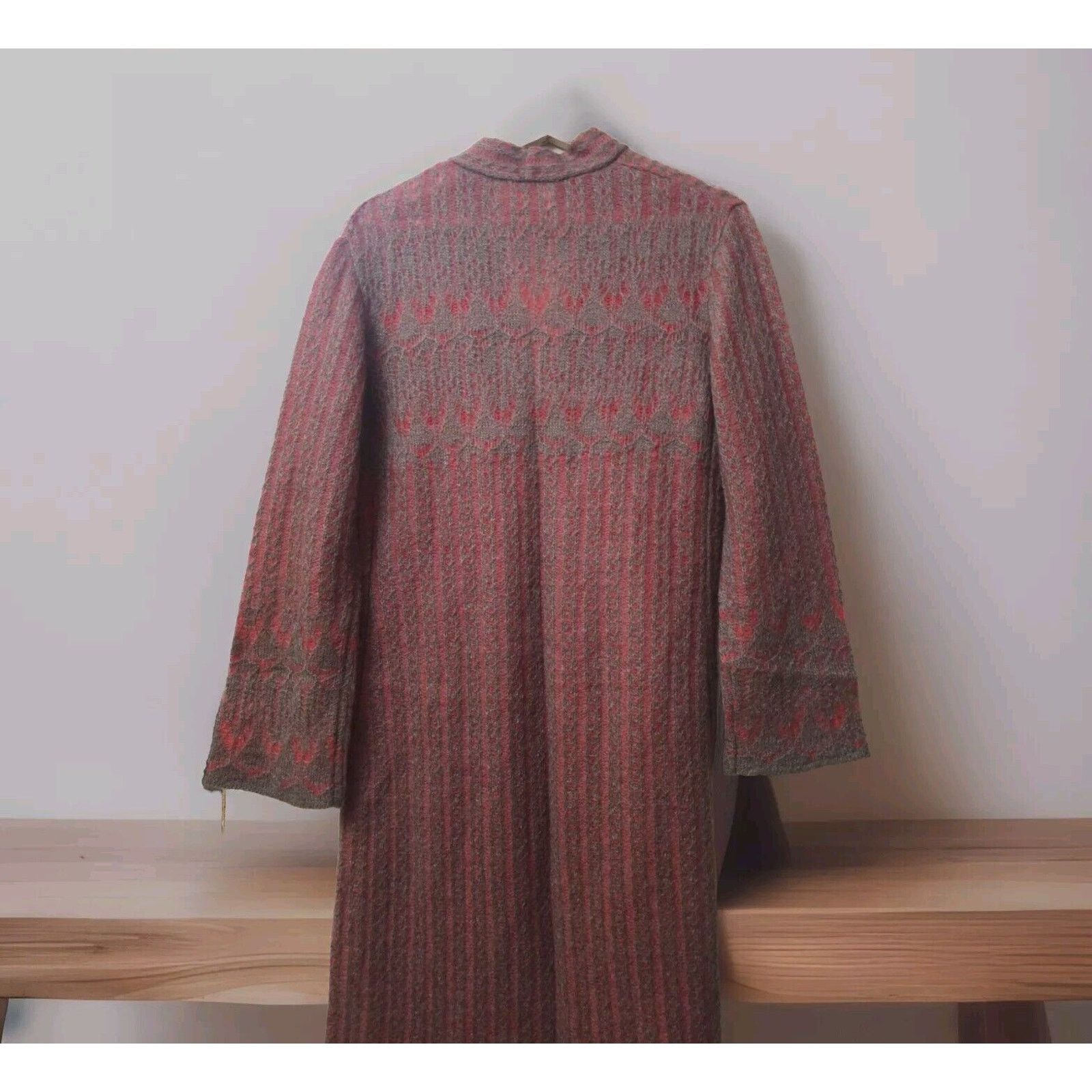 Vintage Gai Mattiolo Mohair Wool Long Cardigan Coat One Size Size ONE SIZE - 3 Thumbnail